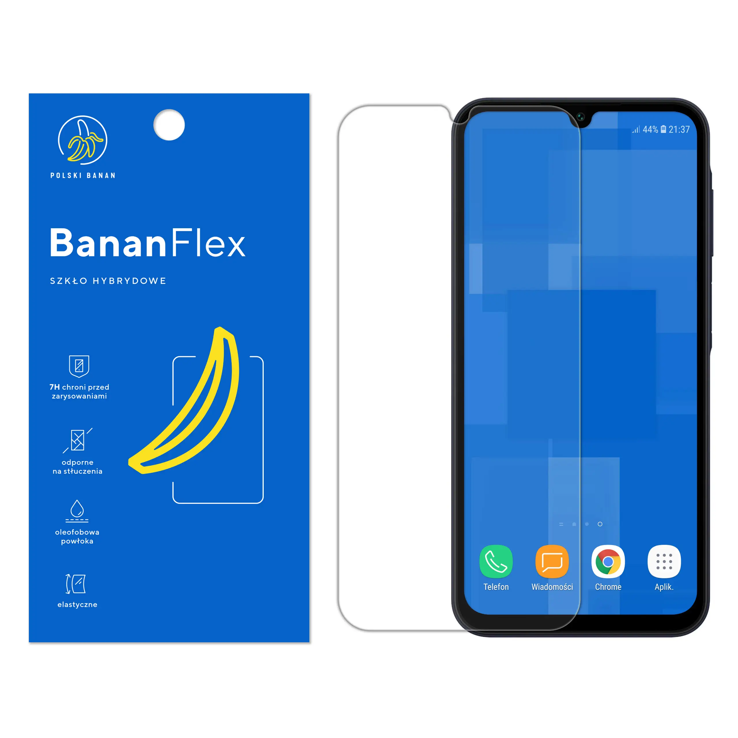 Szkło hybrydowe Polski Banan BananFlex do Samsung Galaxy A15 / A15 5G