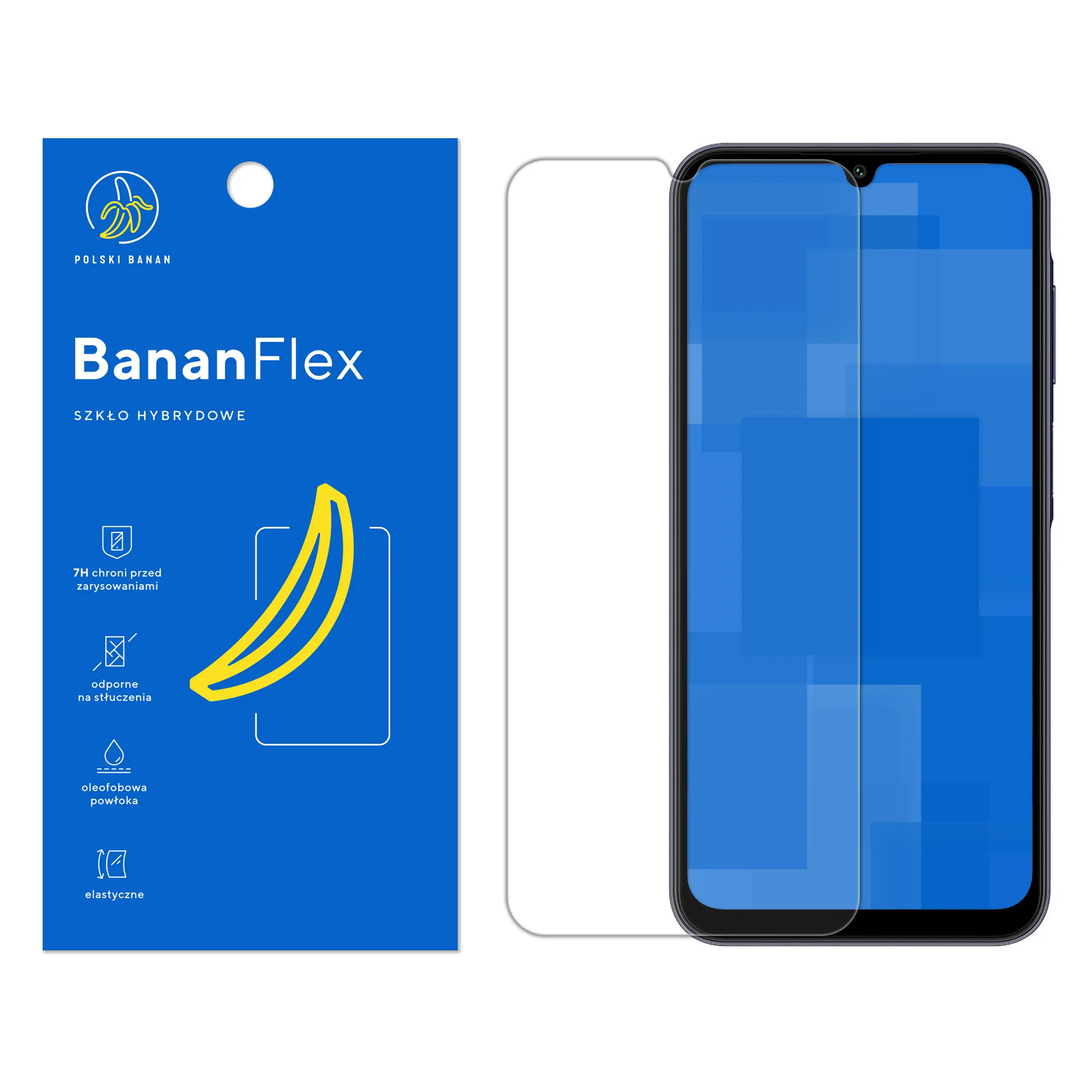 Szkło hybrydowe Polski Banan BananFlex do Samsung Galaxy A25 5G