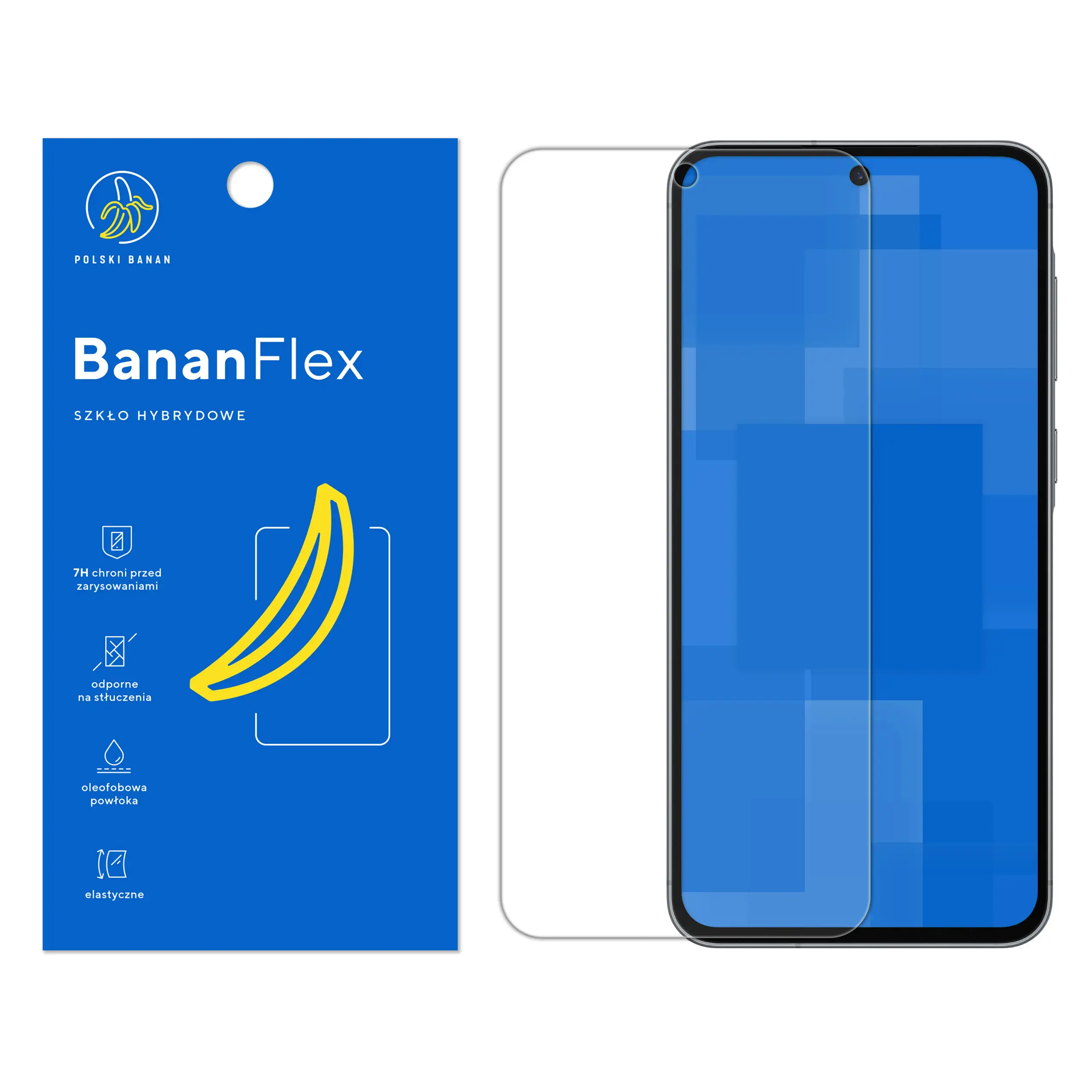 Szkło hybrydowe Polski Banan BananFlex do Samsung Galaxy A56