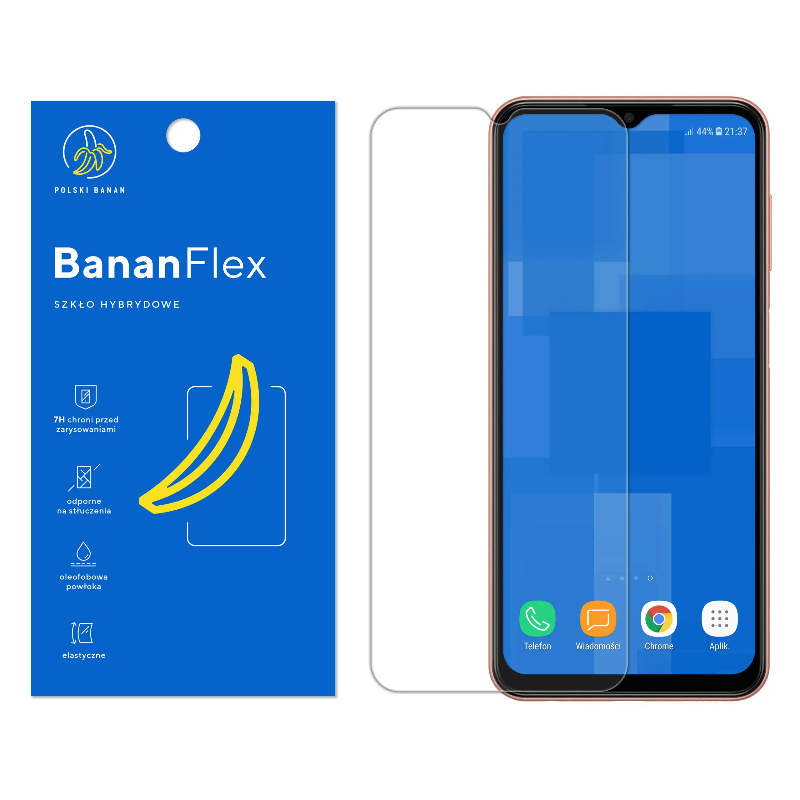 Szkło hybrydowe Polski Banan BananFlex do Samsung Galaxy M13 4G
