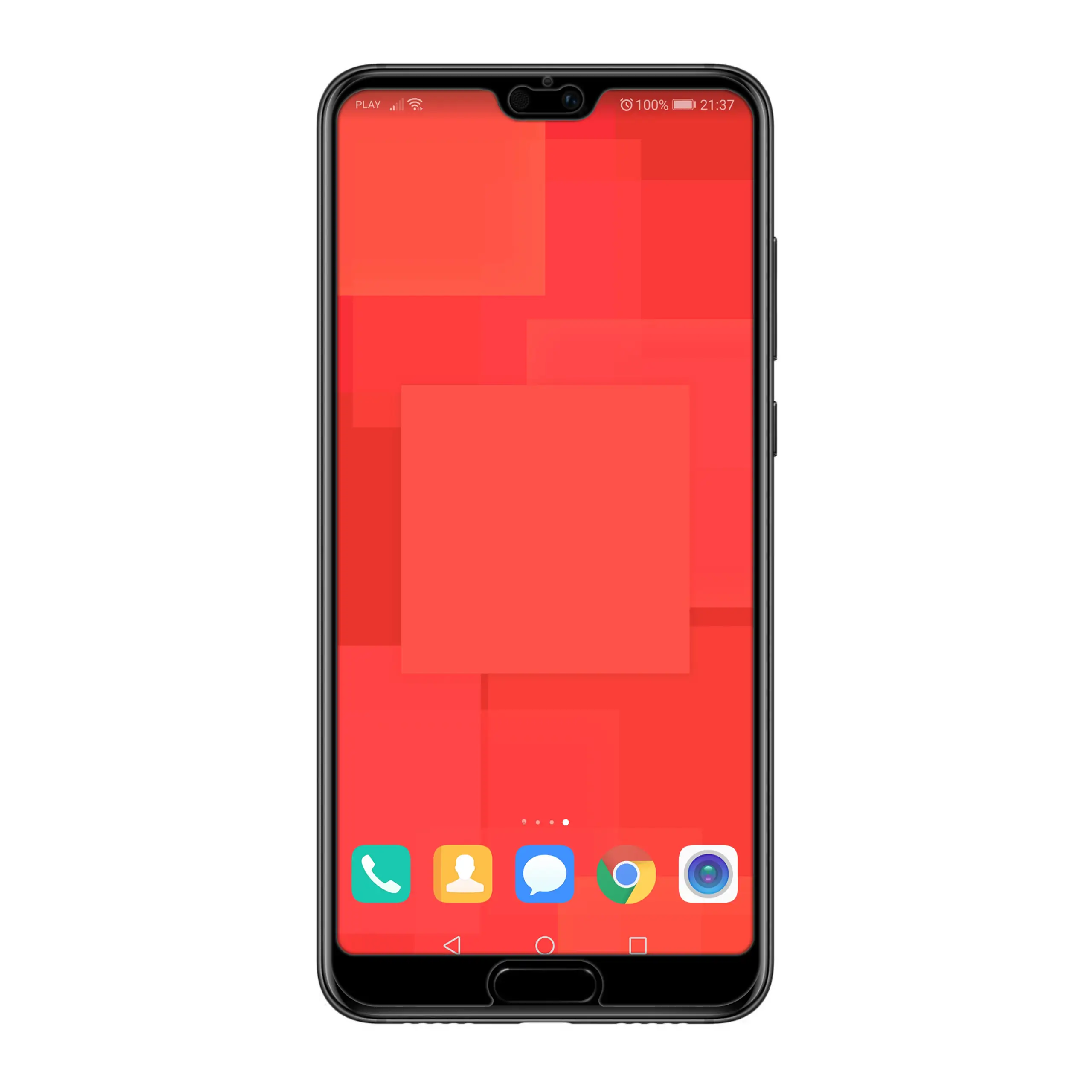 Telefon Huawei P20 Pro ze szkłem hartowanym 3D Polski Banan BananGuard w kolorze czarnym