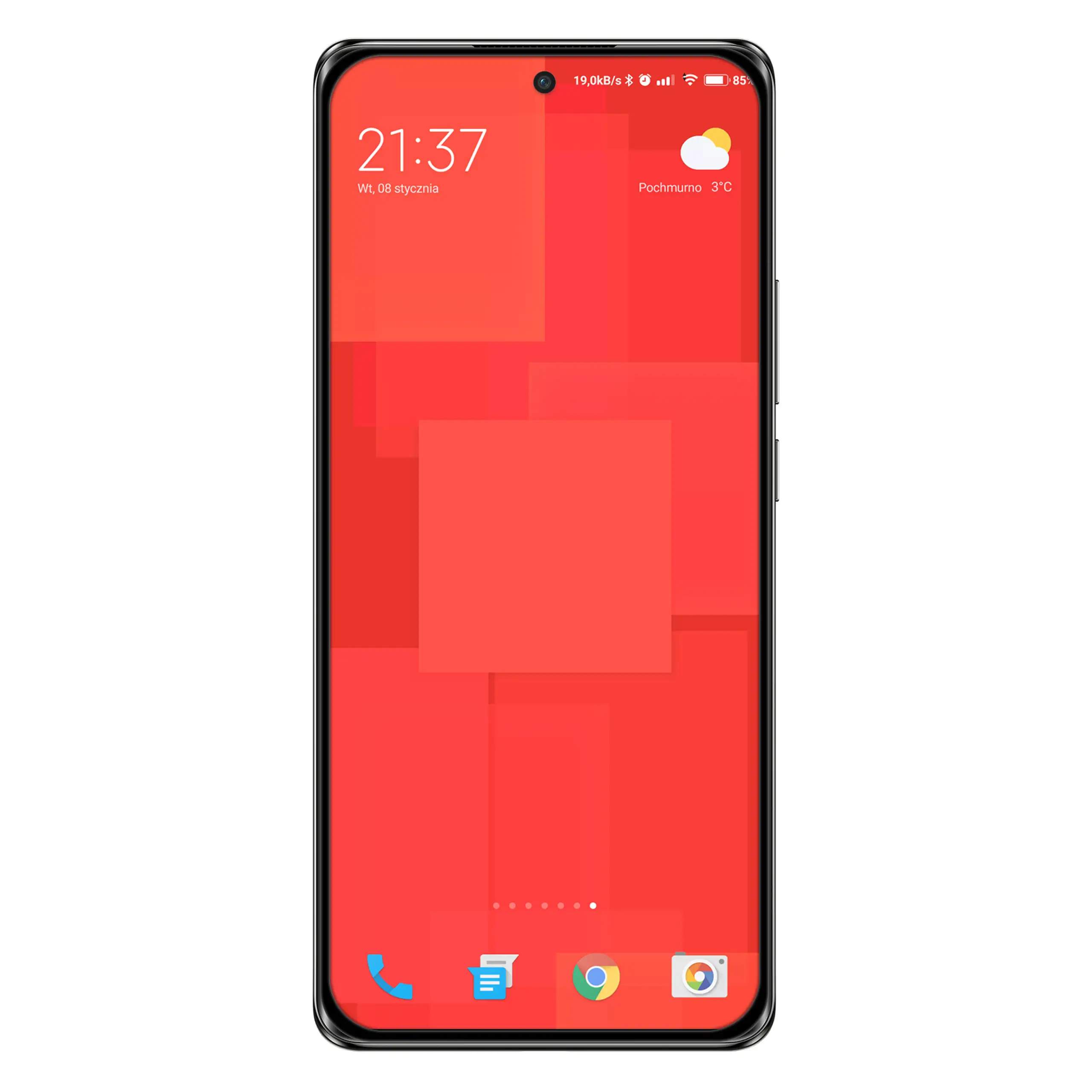 Telefon Oppo Reno10 ze szkłem hartowanym 5D Polski Banan BananGuard w kolorze czarnym