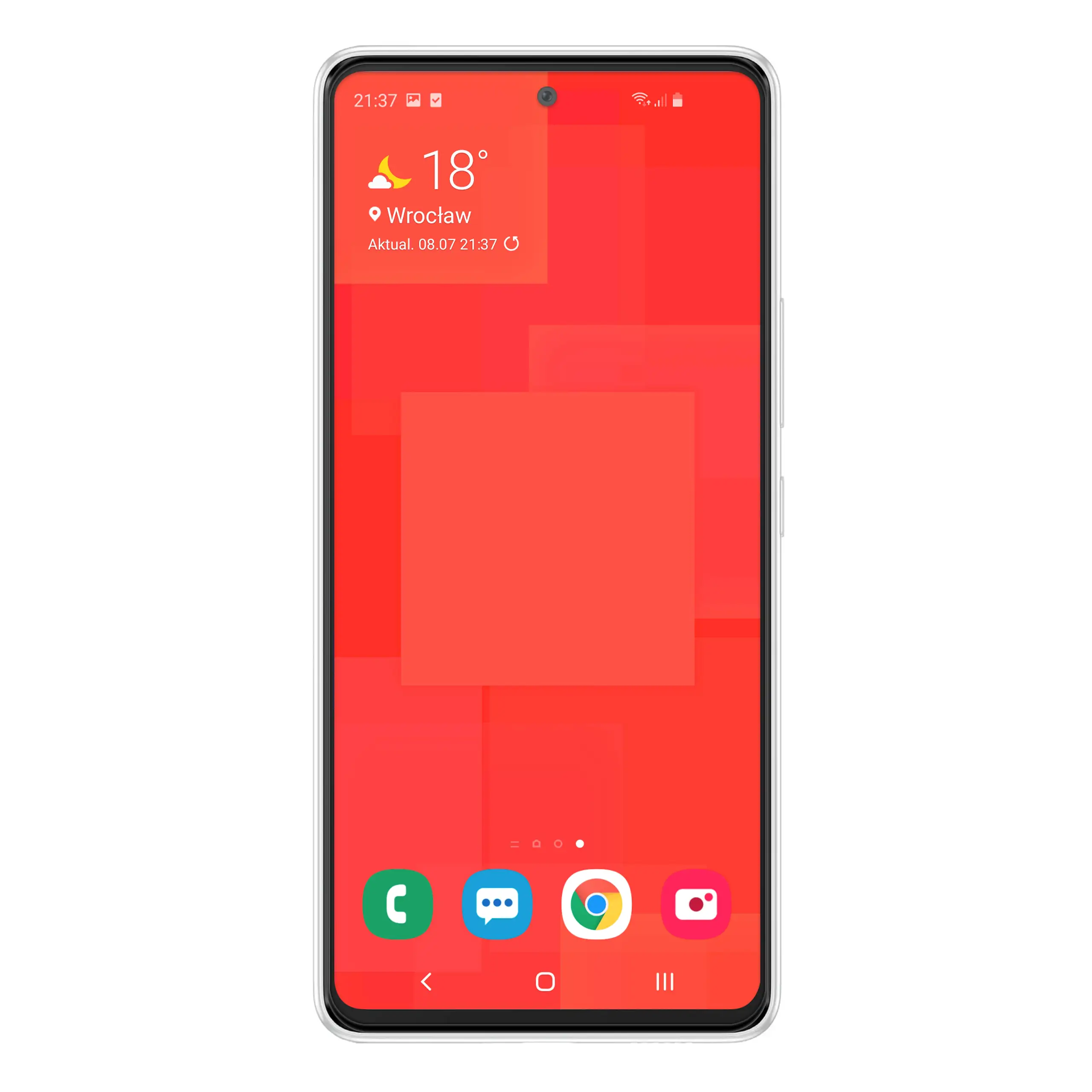 Telefon Samsung Galaxy A53 / A53 5G ze szkłem hartowanym 3D Polski Banan BananGuard w kolorze czarnym