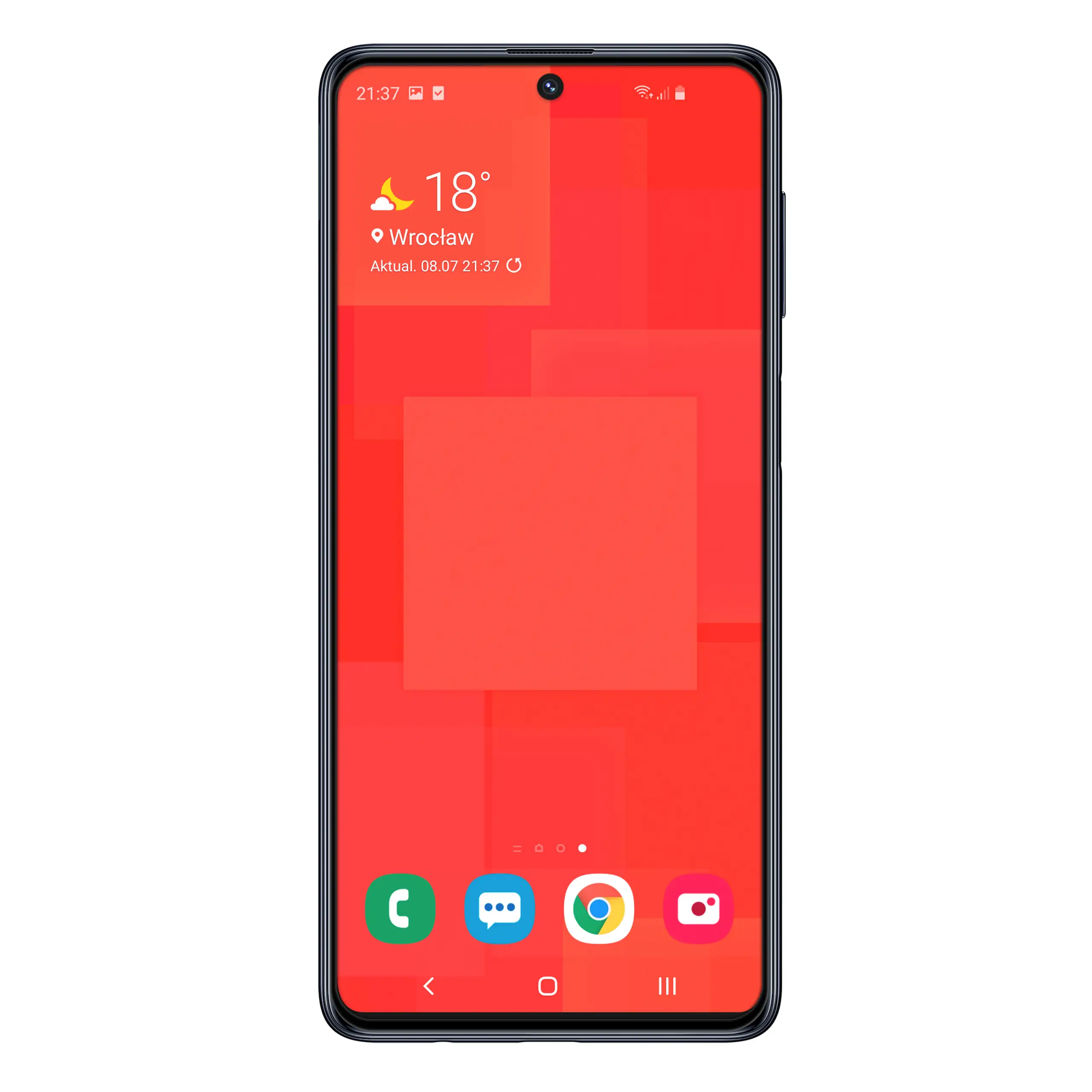 Telefon Samsung Galaxy M51 ze szkłem hartowanym 3D Polski Banan BananGuard w kolorze czarnym