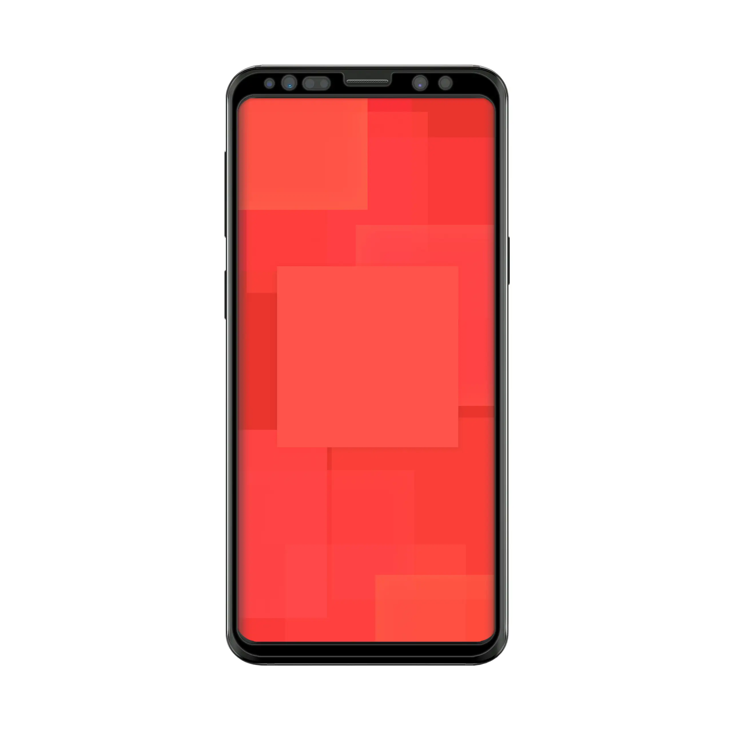 Telefon Samsung Galaxy S9 ze szkłem hartowanym 3D Polski Banan BananGuard w kolorze czarnym