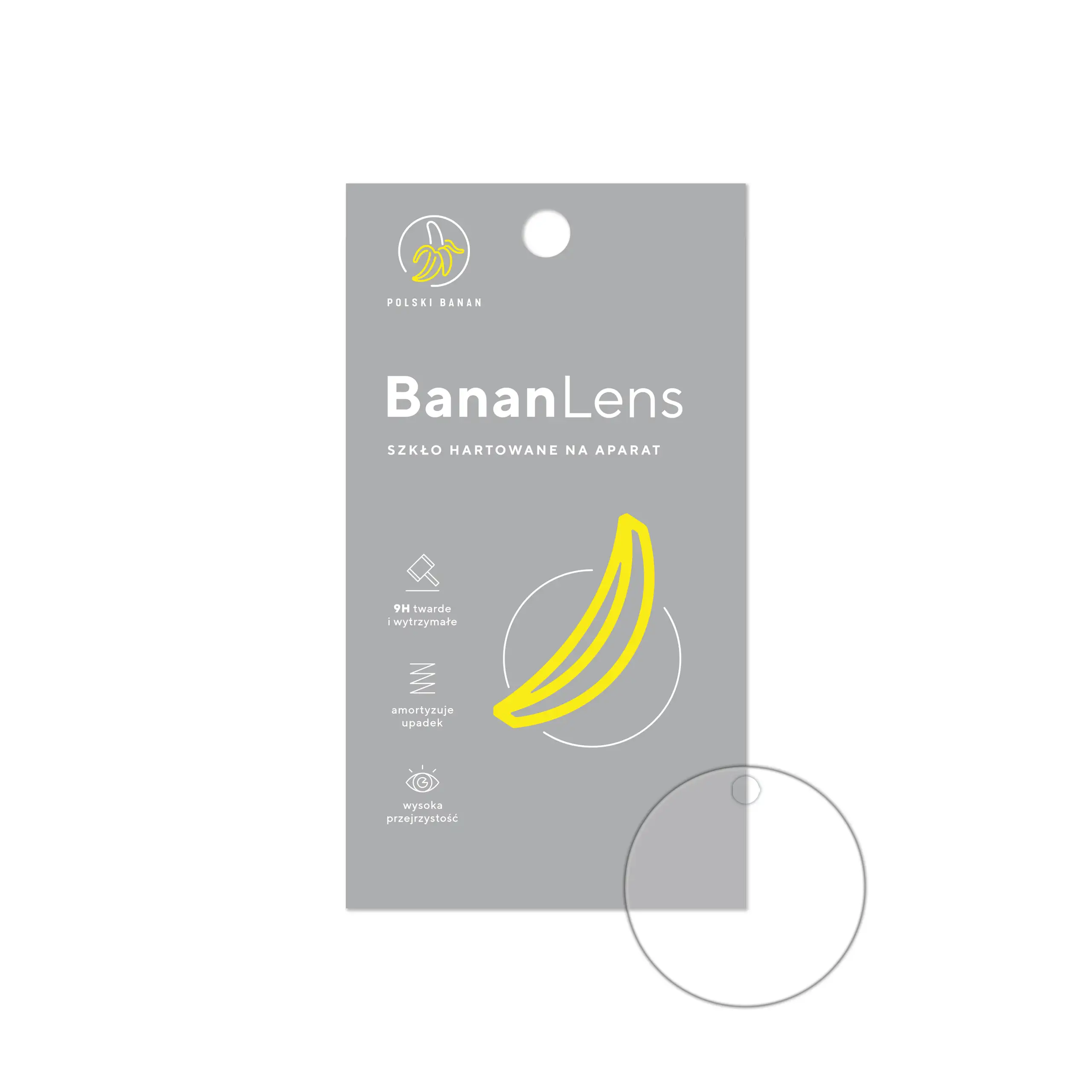 Szkło hartowane Polski Banan BananLens na aparat do Realme 11 Pro / 11 Pro Plus z opakowaniem