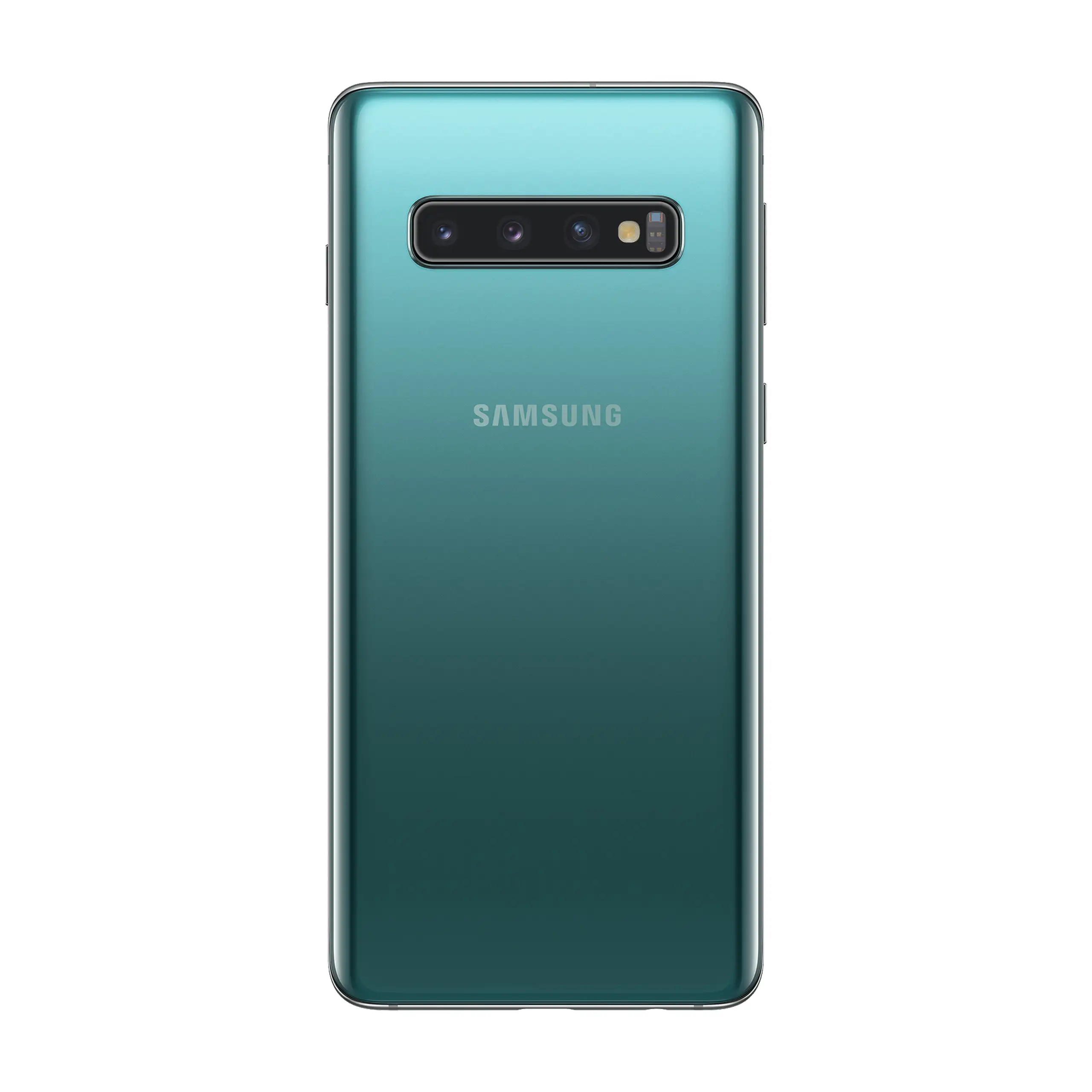 Szkło hartowane Polski Banan BananLens na aparat nałożone na Samsung Galaxy S10