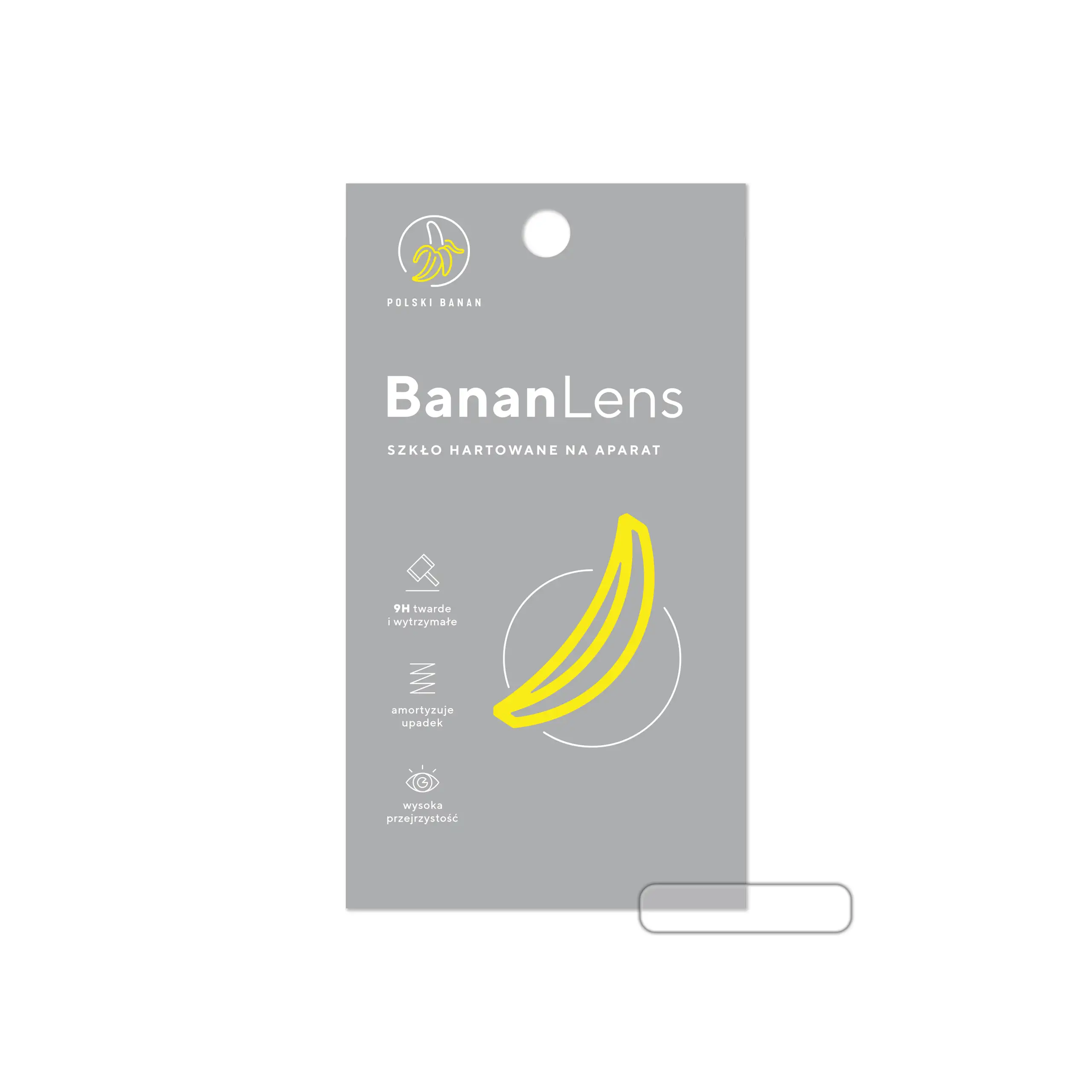 Szkło hartowane Polski Banan BananLens na aparat do Samsung Galaxy S10 z opakowaniem