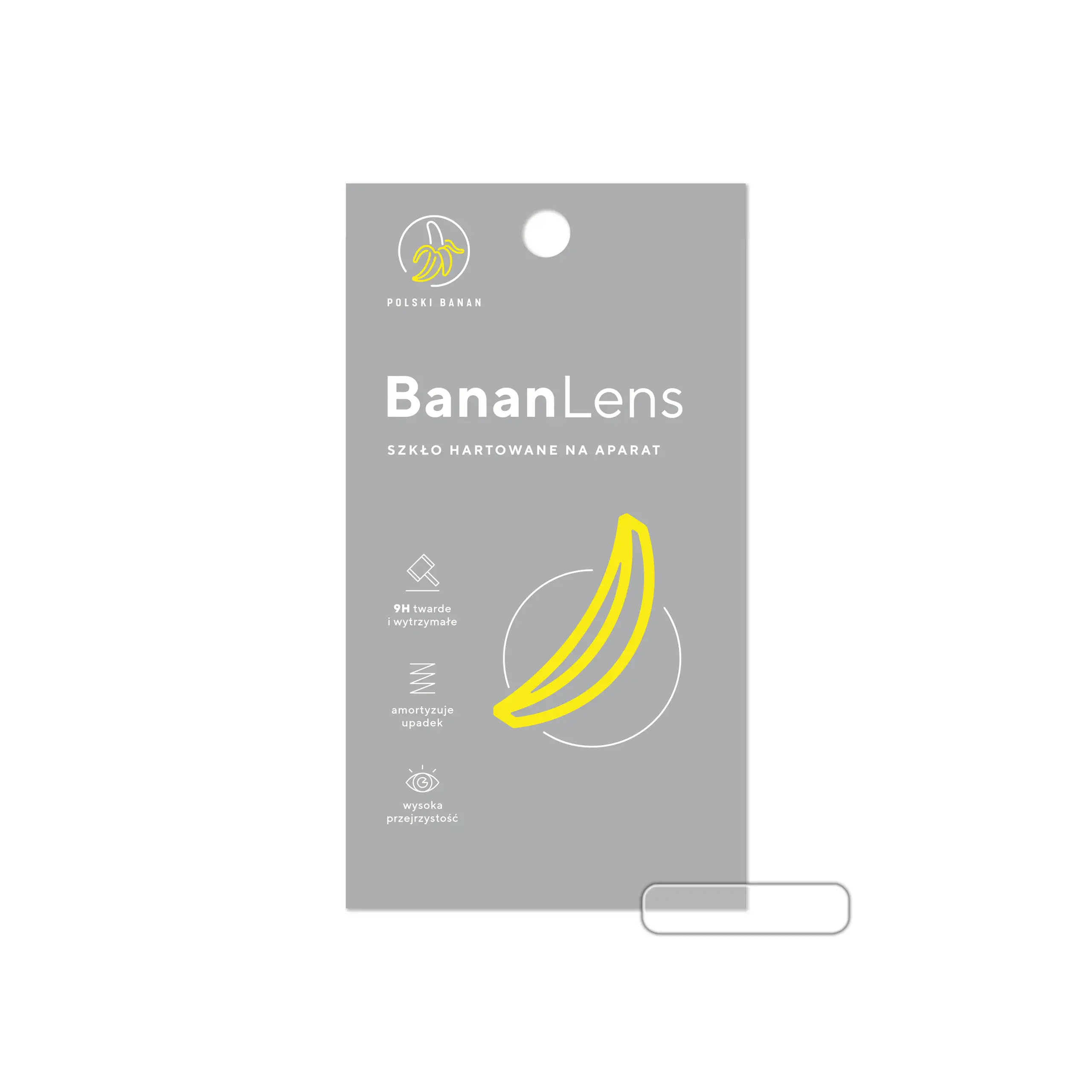 Szkło hartowane Polski Banan BananLens na aparat do Samsung Galaxy S10 Plus z opakowaniem