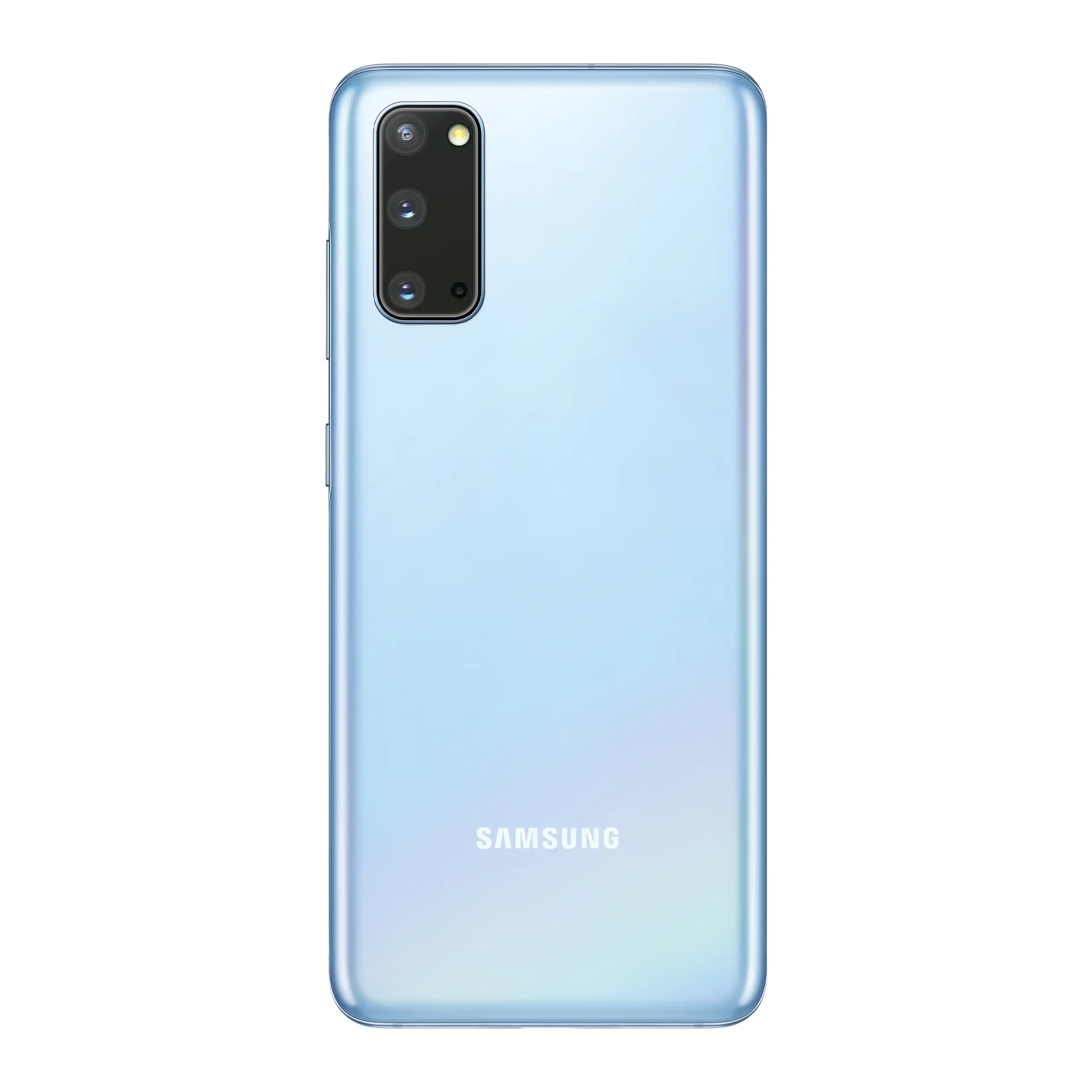 Szkło hartowane Polski Banan BananLens na aparat nałożone na Samsung Galaxy S20
