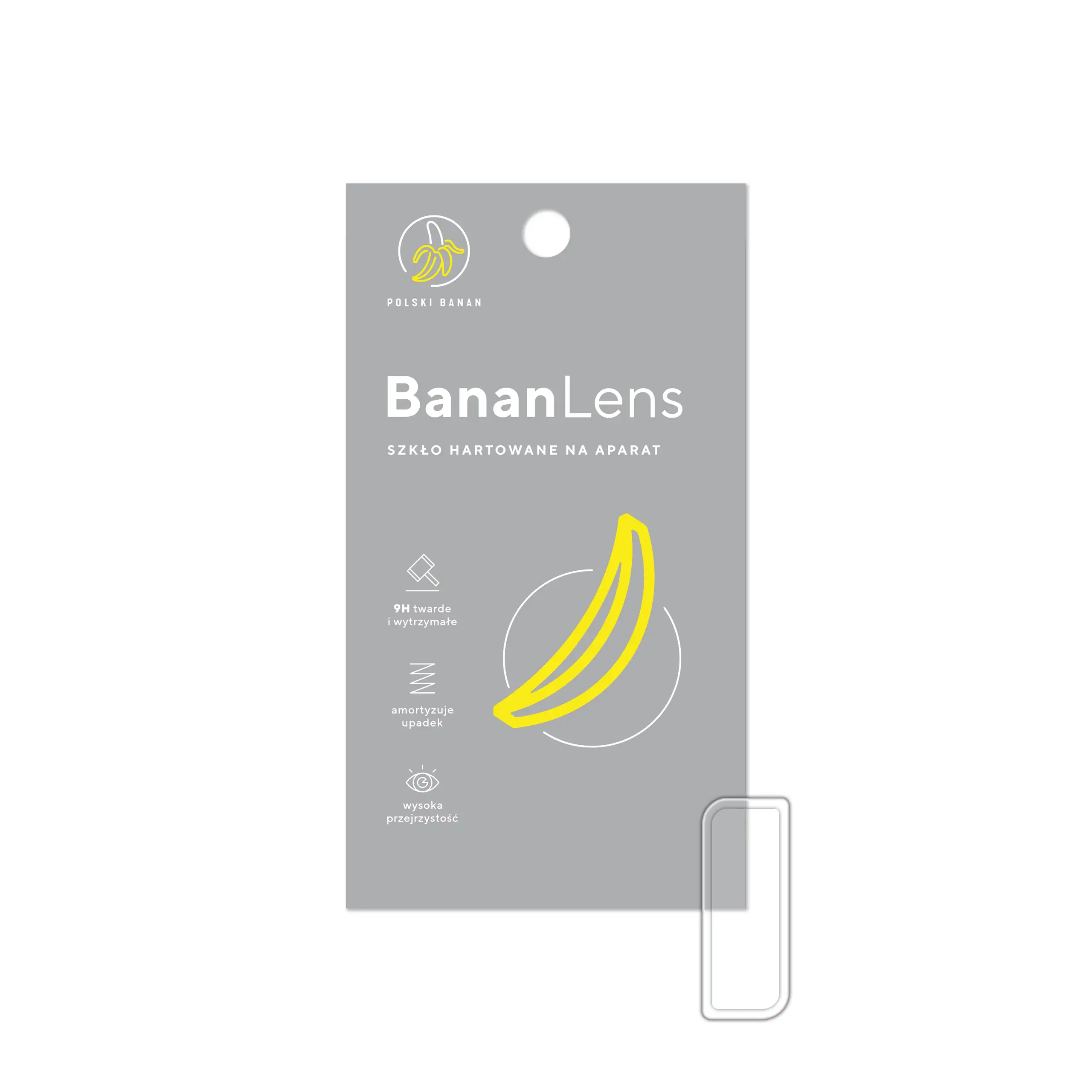 Szkło hartowane Polski Banan BananLens na aparat do Samsung Galaxy S21 FE z opakowaniem