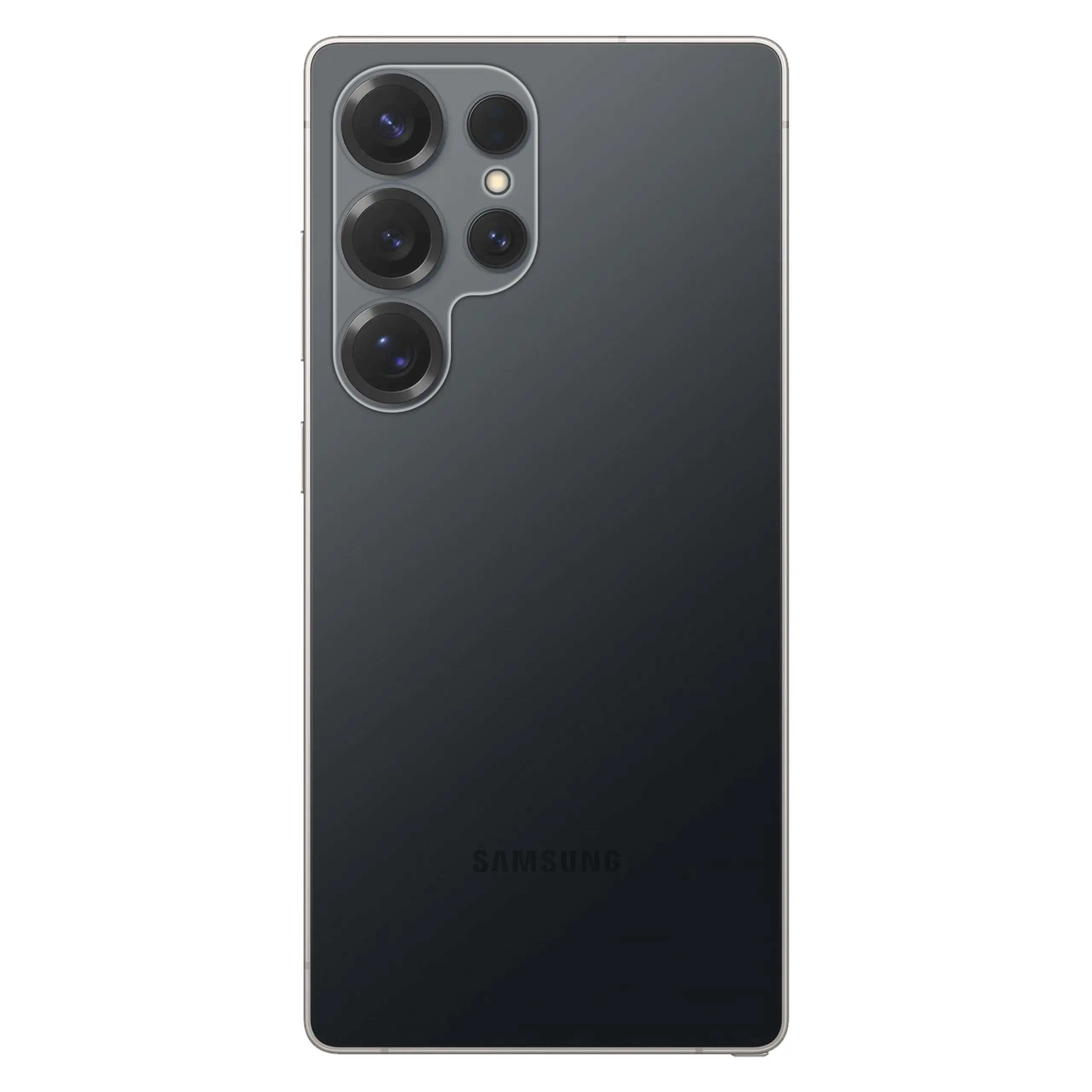 Szkło hartowane Polski Banan BananLens na aparat nałożone na Samsung Galaxy S25 Ultra