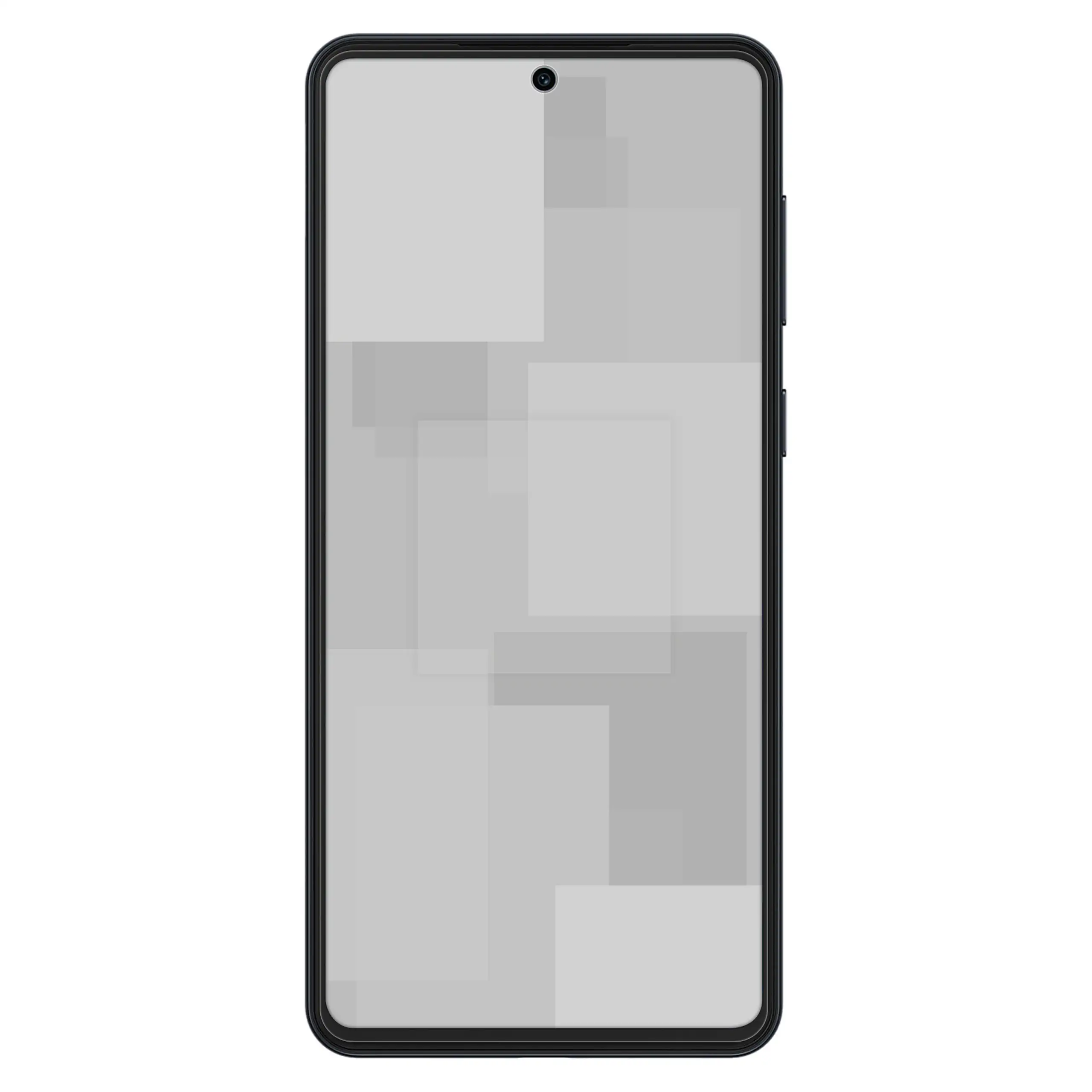 Telefon Samsung Galaxy M55 5G z prywatyzującym szkłem hartowanym Polski Banan BananPrivacy