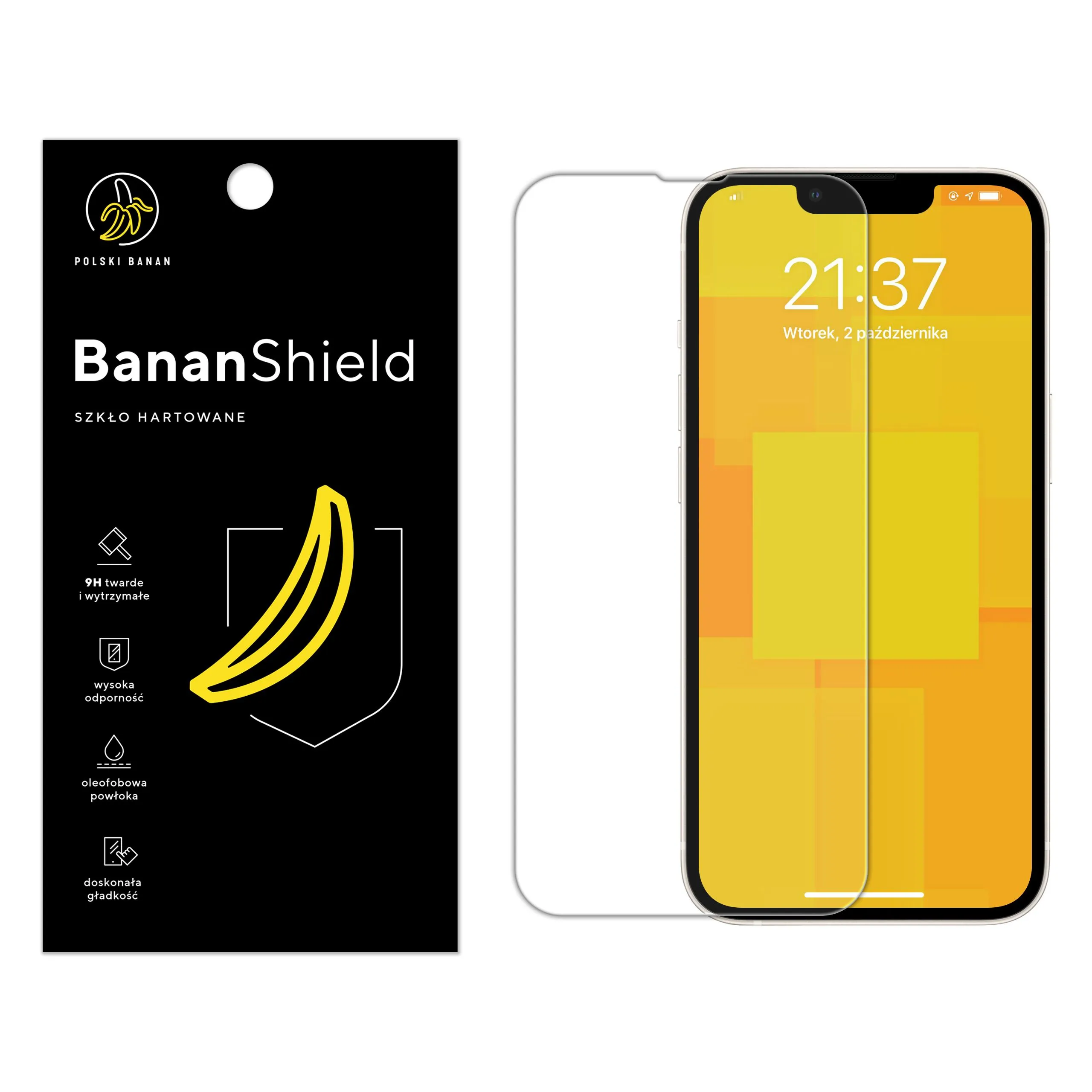 Szkło hartowane Polski Banan BananShield do Apple iPhone 16e