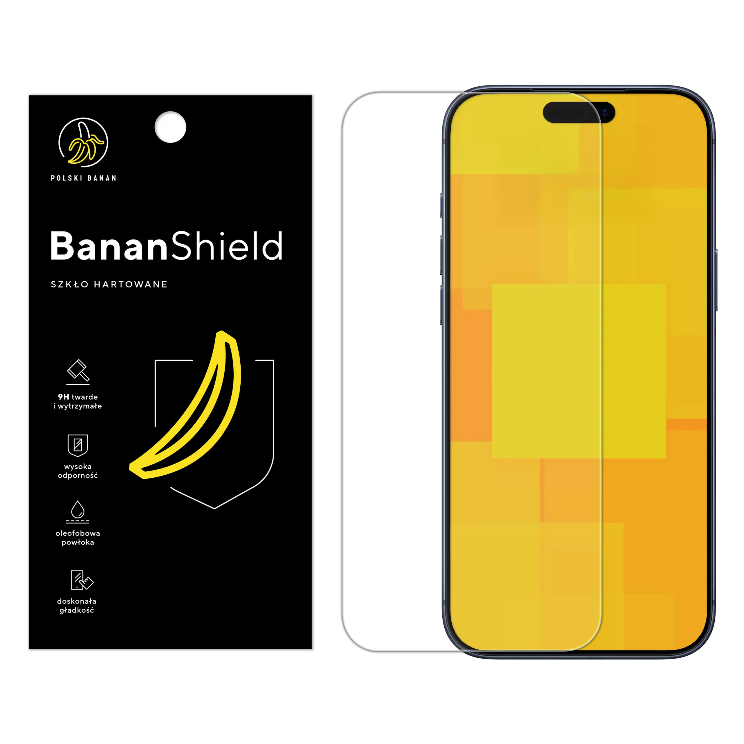 Szkło hartowane Polski Banan BananShield do Apple iPhone 17 Pro Max