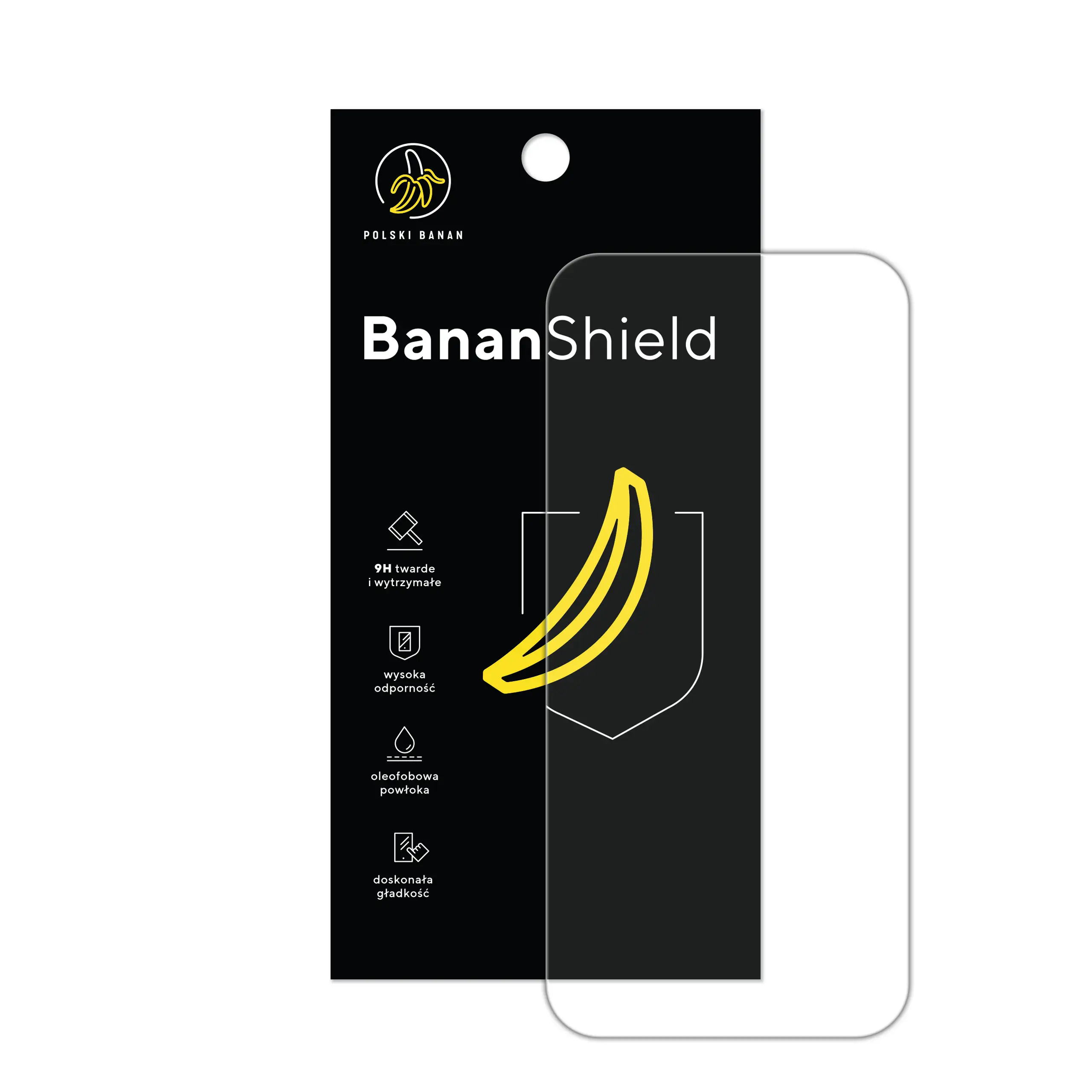 Szkło hartowane Polski Banan BananShield z opakowaniem do telefonu Apple iPhone Air