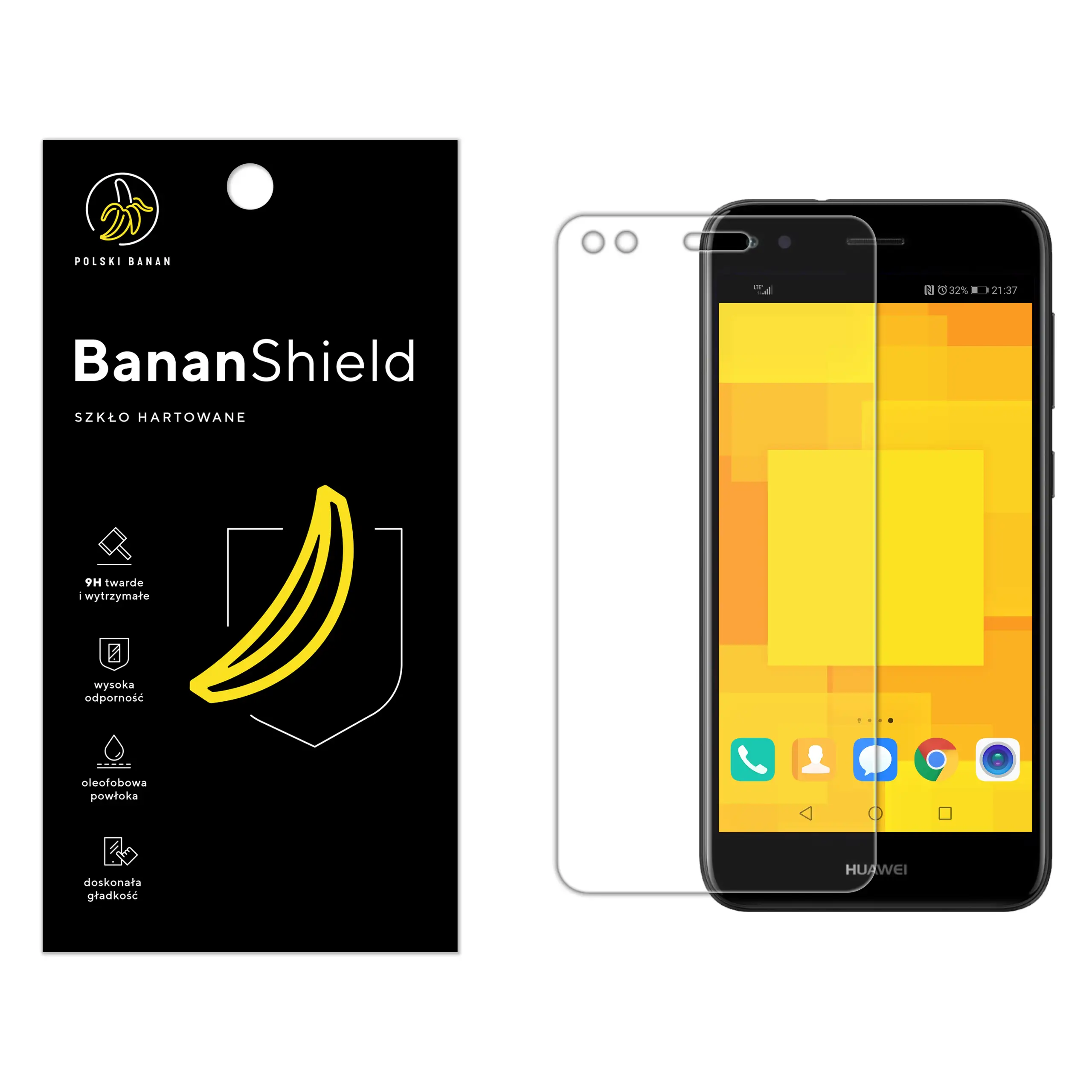 Szkło hartowane Polski Banan BananShield do Huawei P9 Lite Mini
