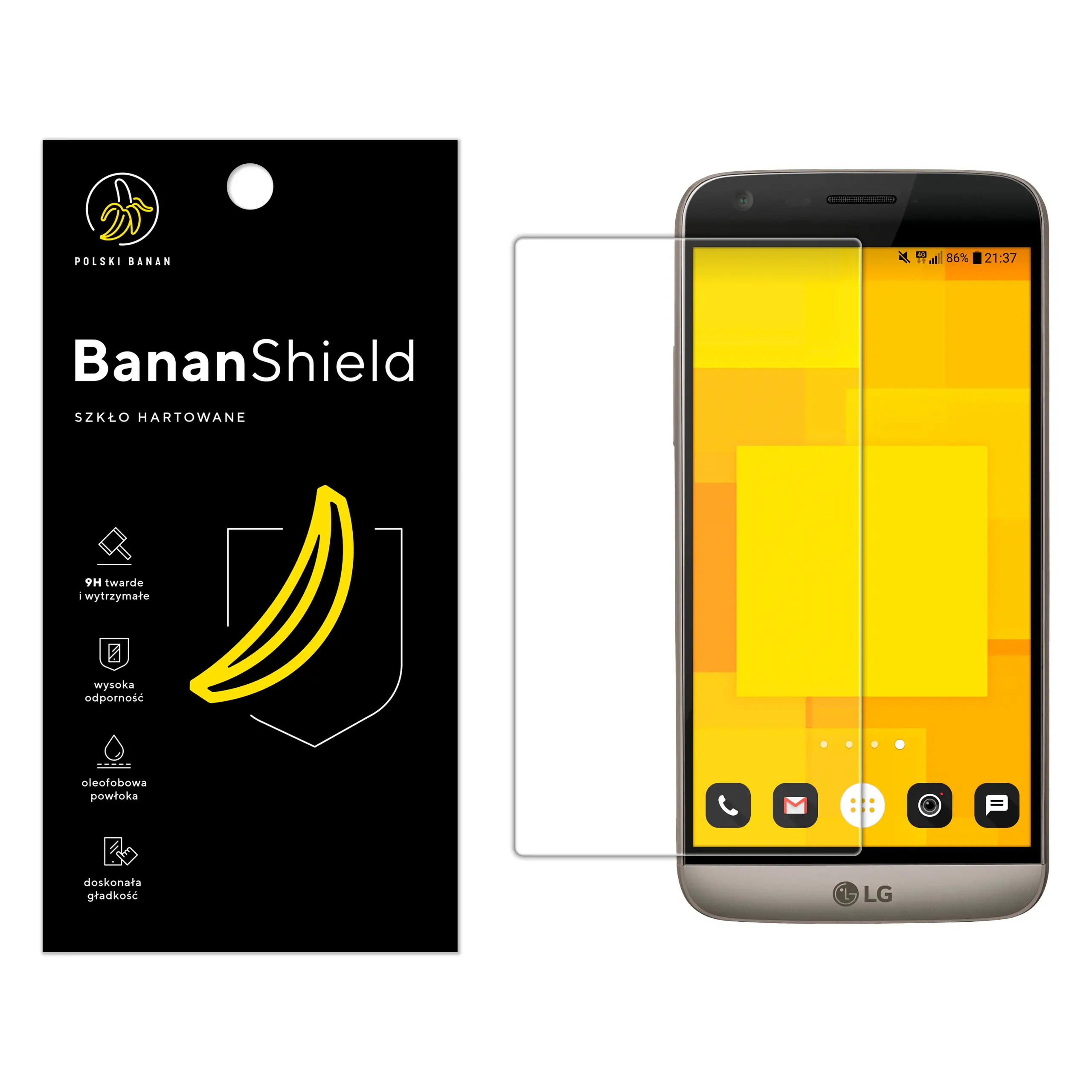 Szkło hartowane Polski Banan BananShield do LG G5