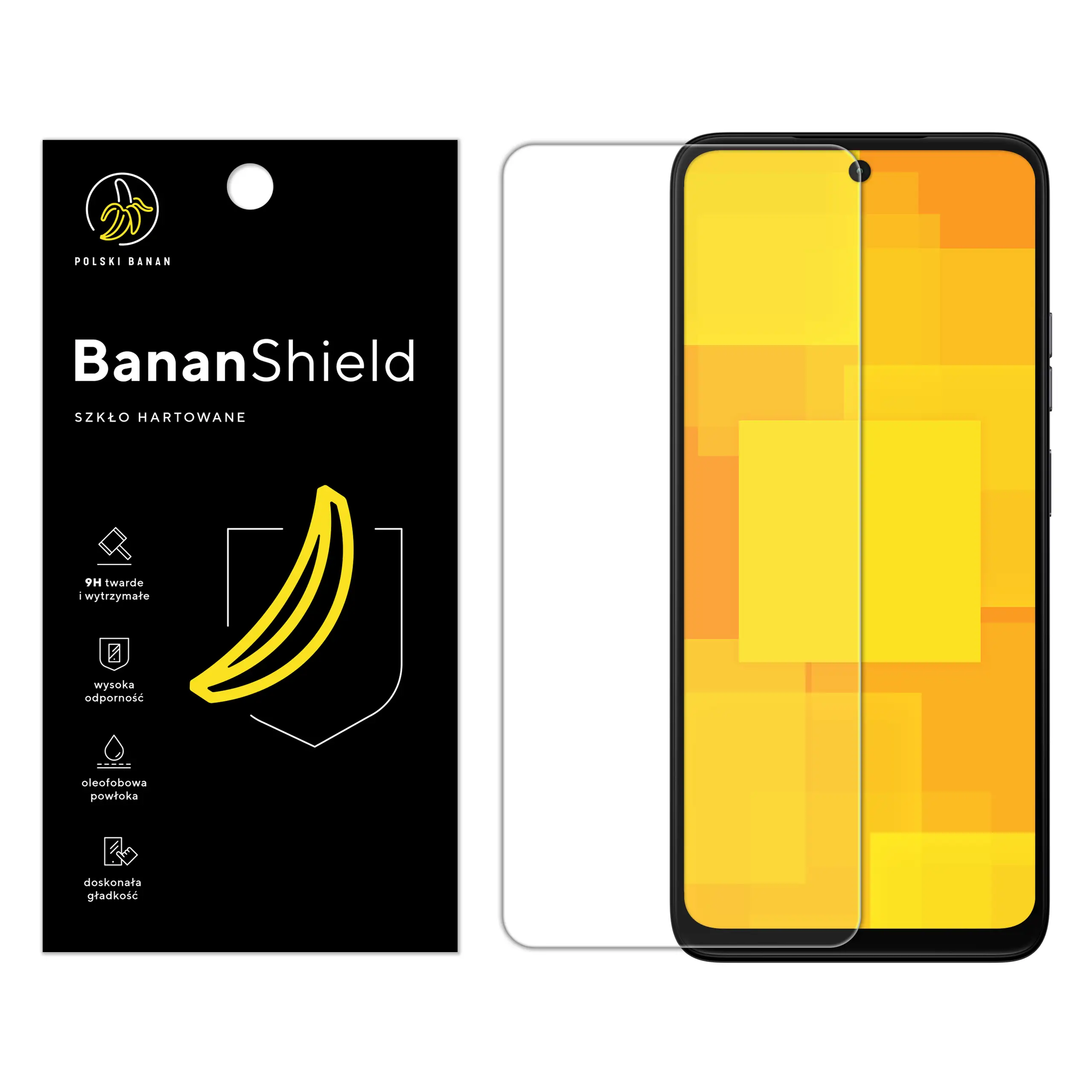 Szkło hartowane Polski Banan BananShield do Motorola Moto G35 5G