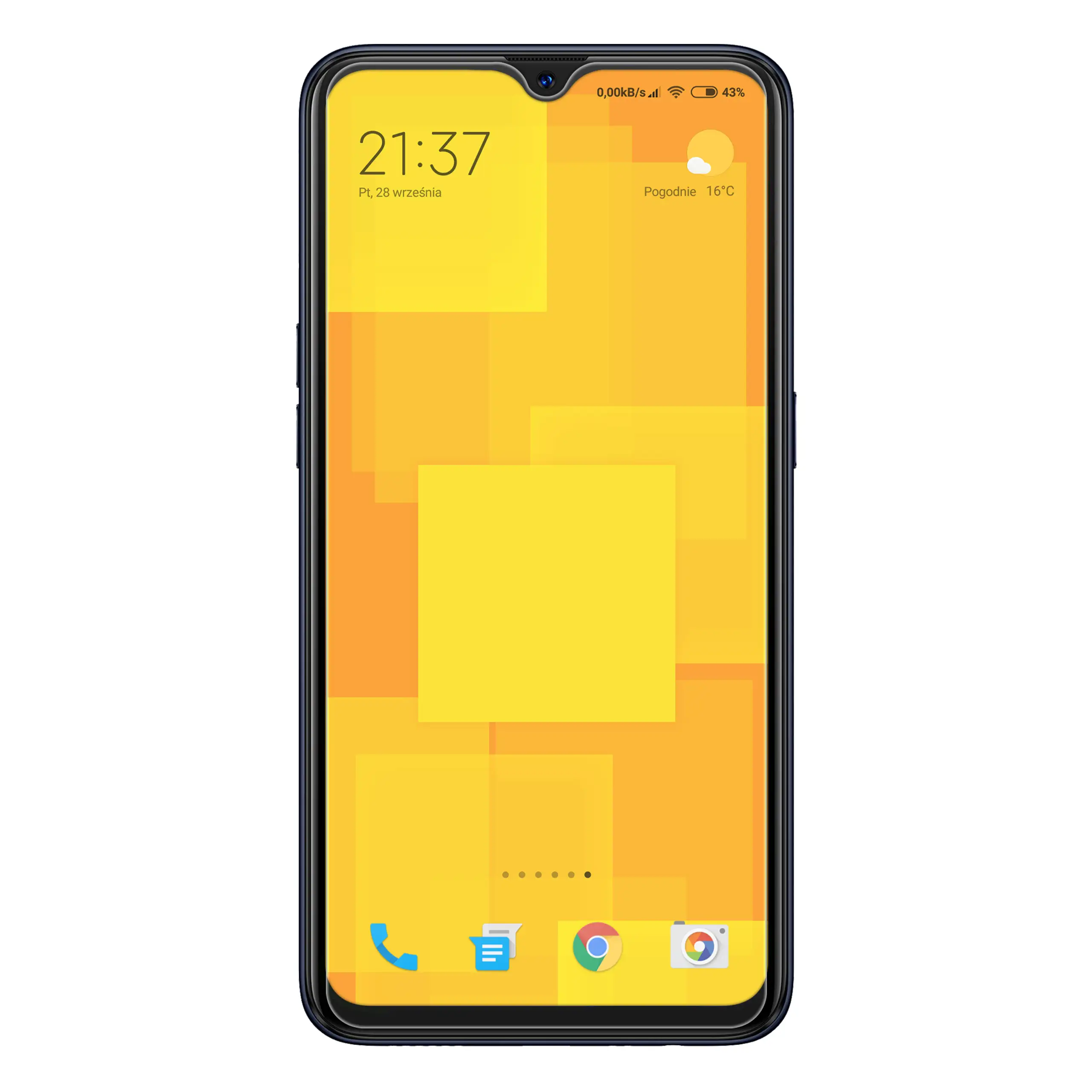 Telefon Oppo A12 ze szkłem hartowanym Polski Banan BananShield