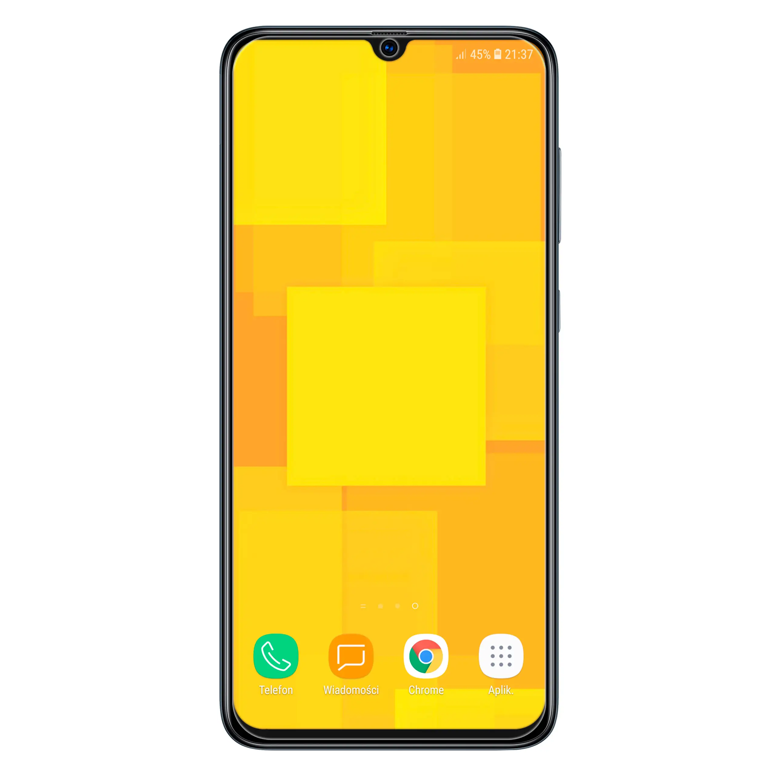 Telefon Samsung Galaxy A70 ze szkłem hartowanym Polski Banan BananShield