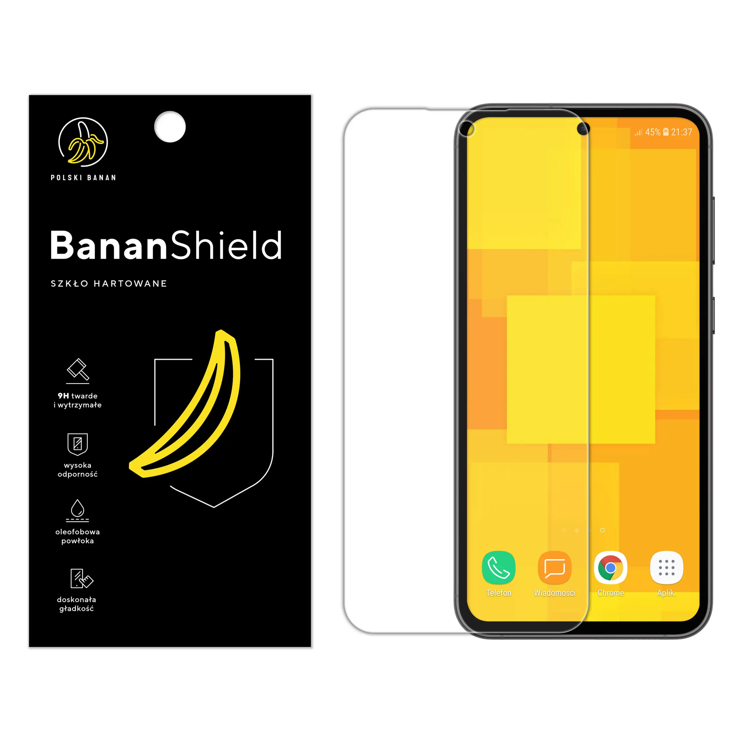 Szkło hartowane Polski Banan BananShield do Samsung Galaxy S23 FE