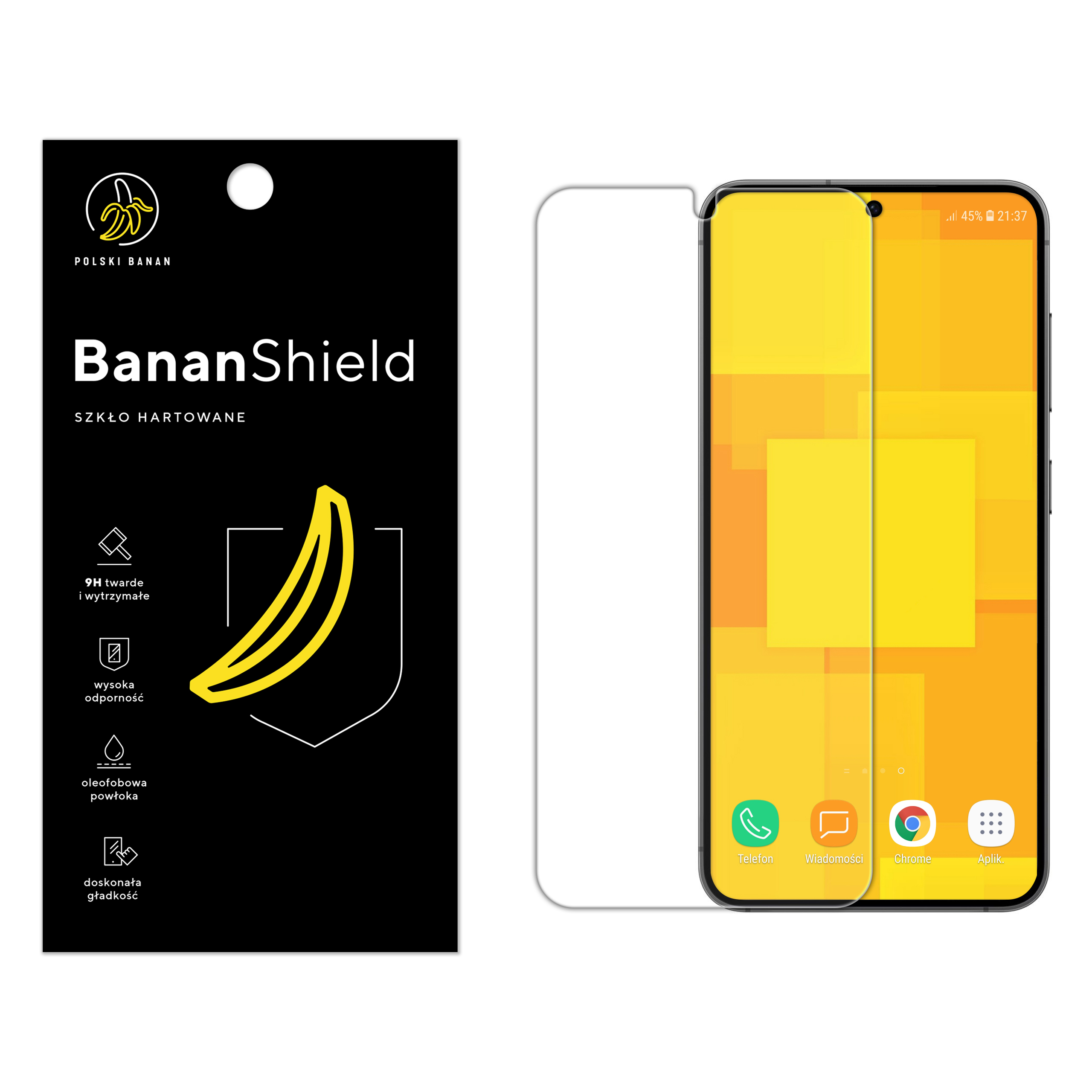 Szkło hartowane Polski Banan BananShield do Samsung Galaxy S24