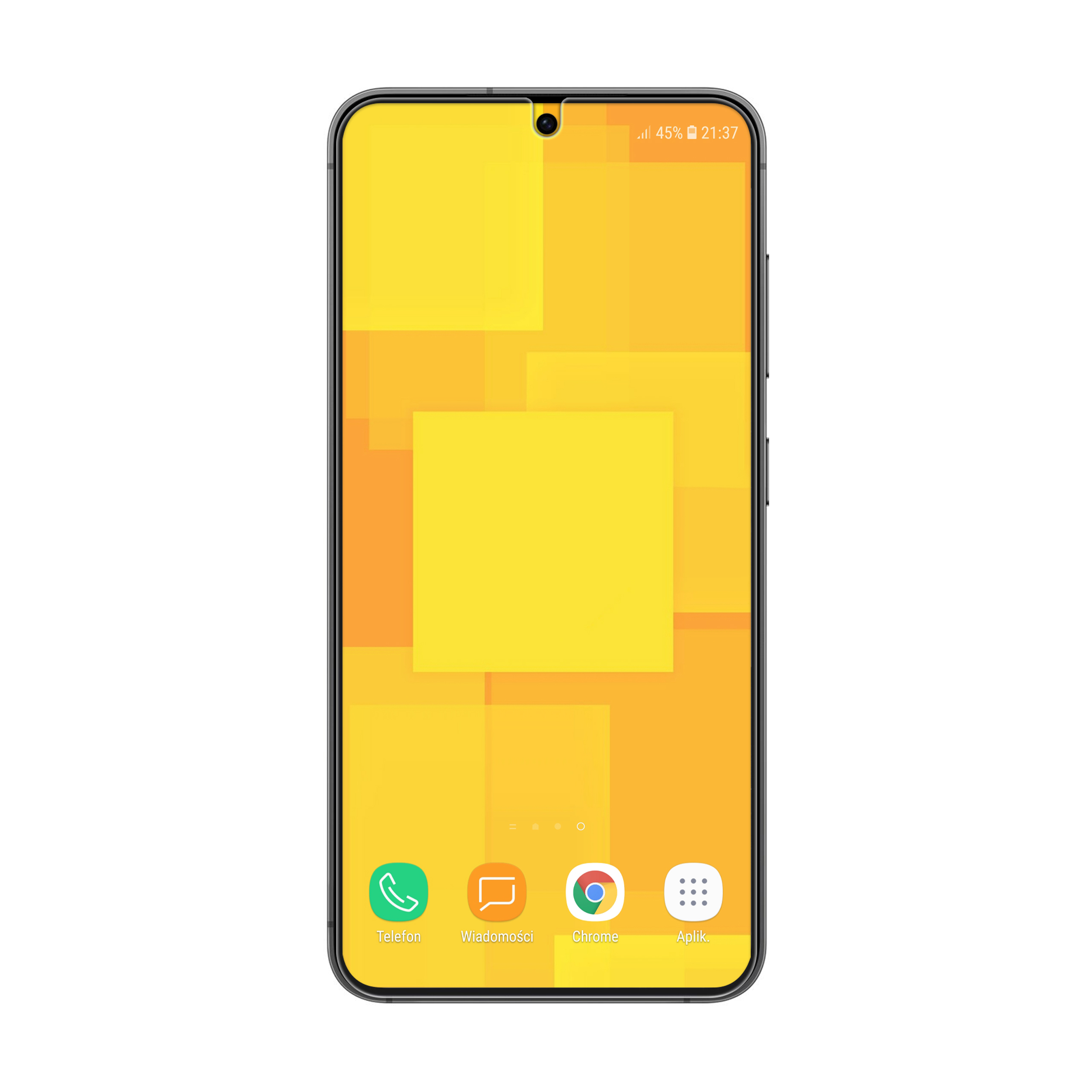 Telefon Samsung Galaxy S24 ze szkłem hartowanym Polski Banan BananShield