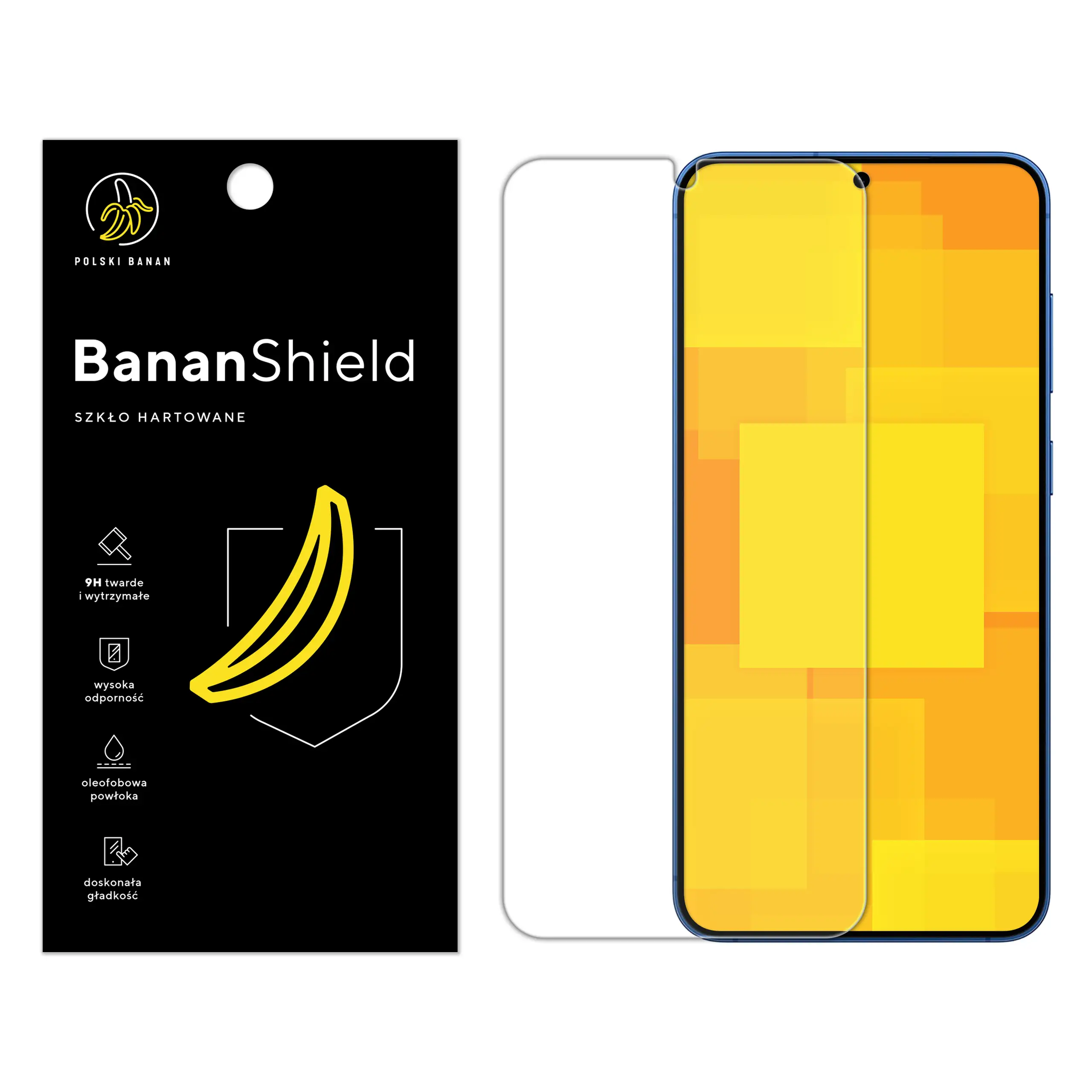 Szkło hartowane Polski Banan BananShield do Samsung Galaxy S25 Plus