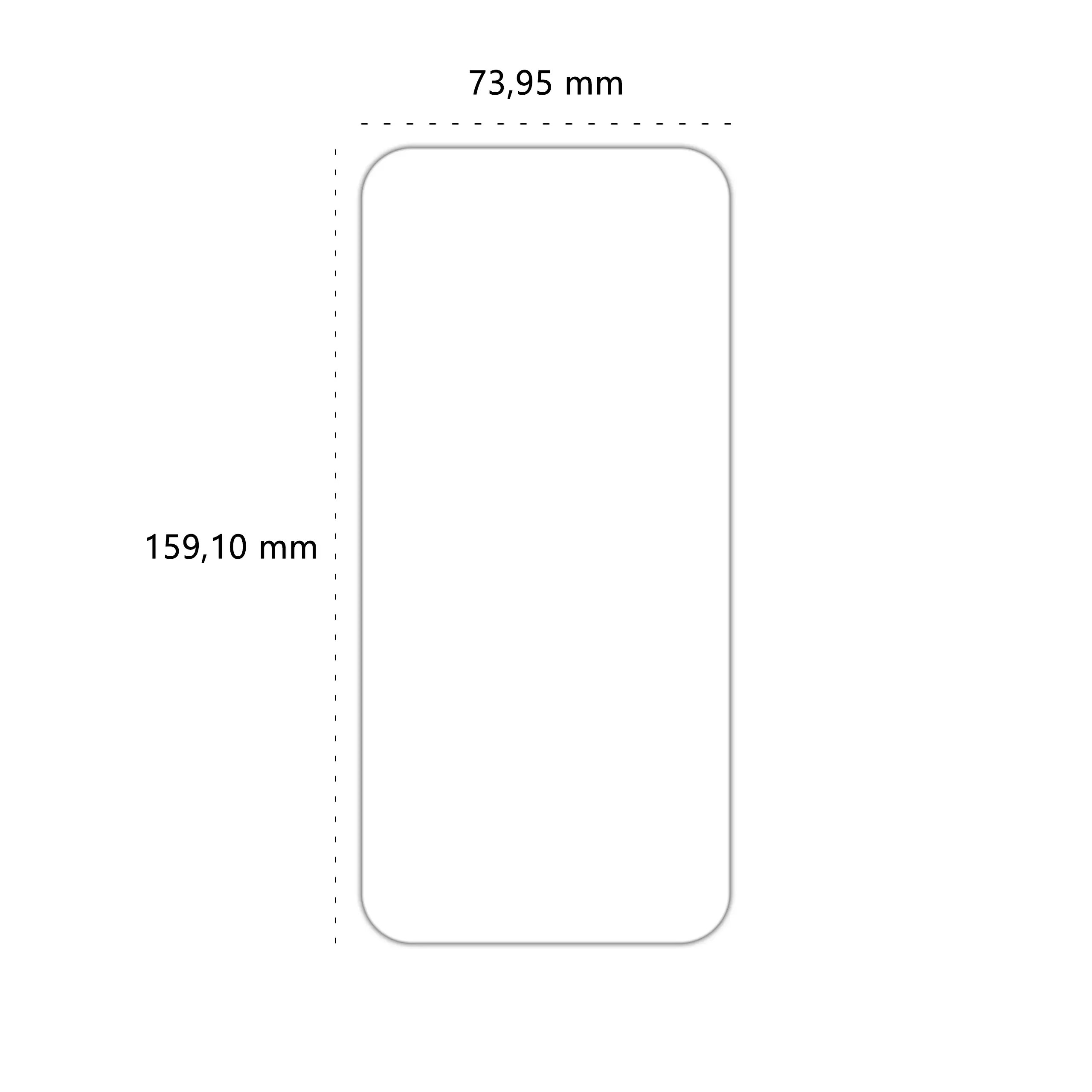 Wymiary szkła hartowanego Polski Banan BananShield do telefonu Xiaomi POCO F8 Ultra