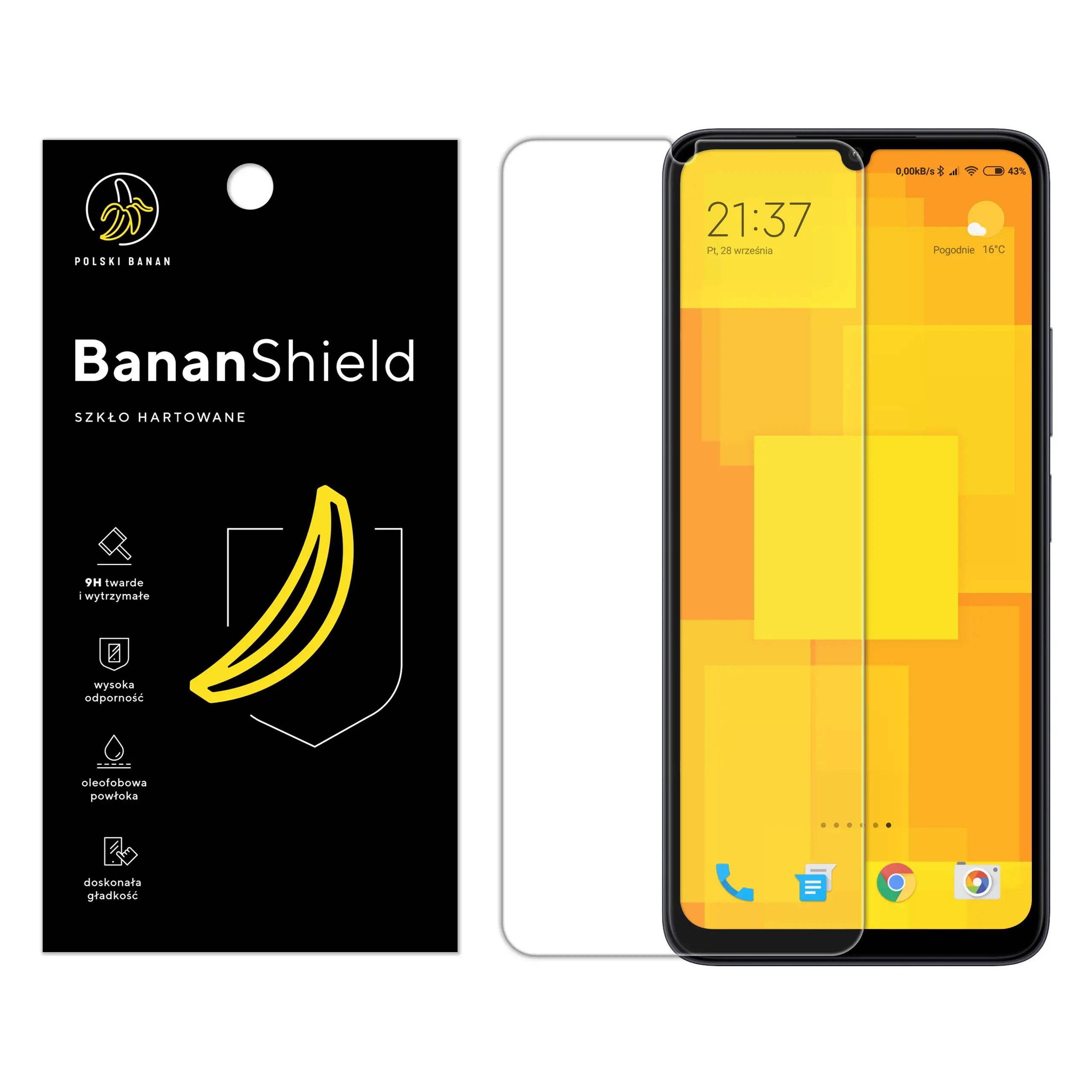 Szkło hartowane Polski Banan BananShield do Xiaomi Redmi 13C