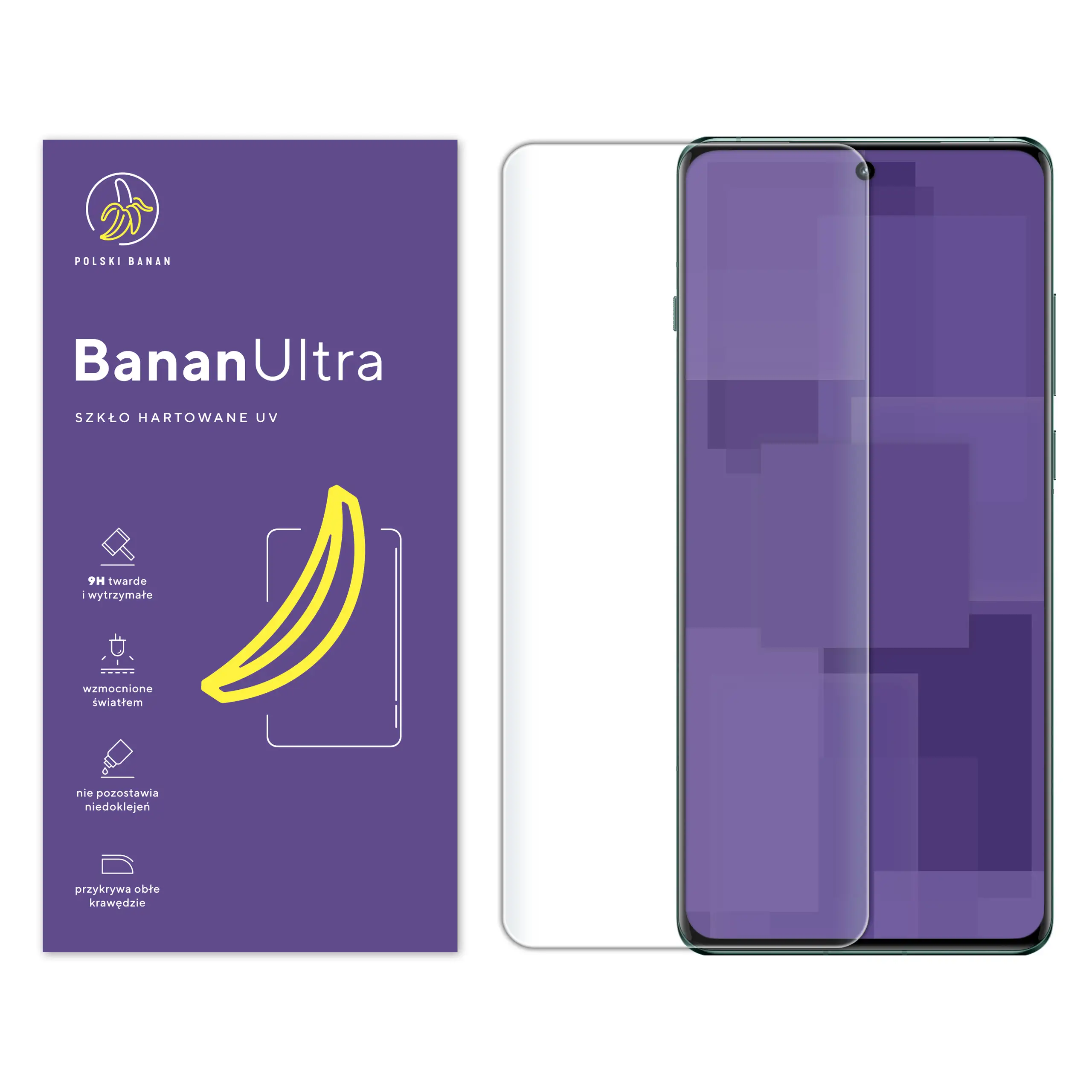 Szkło hartowane UV Polski Banan BananUltra do OnePlus 12