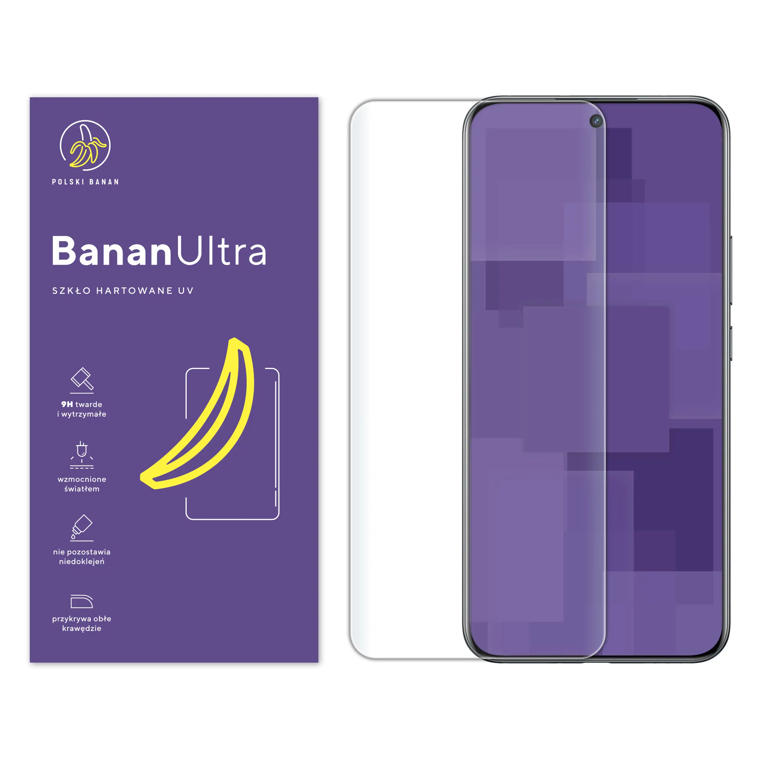 Szkło hartowane UV Polski Banan BananUltra do Realme 14 Pro Plus