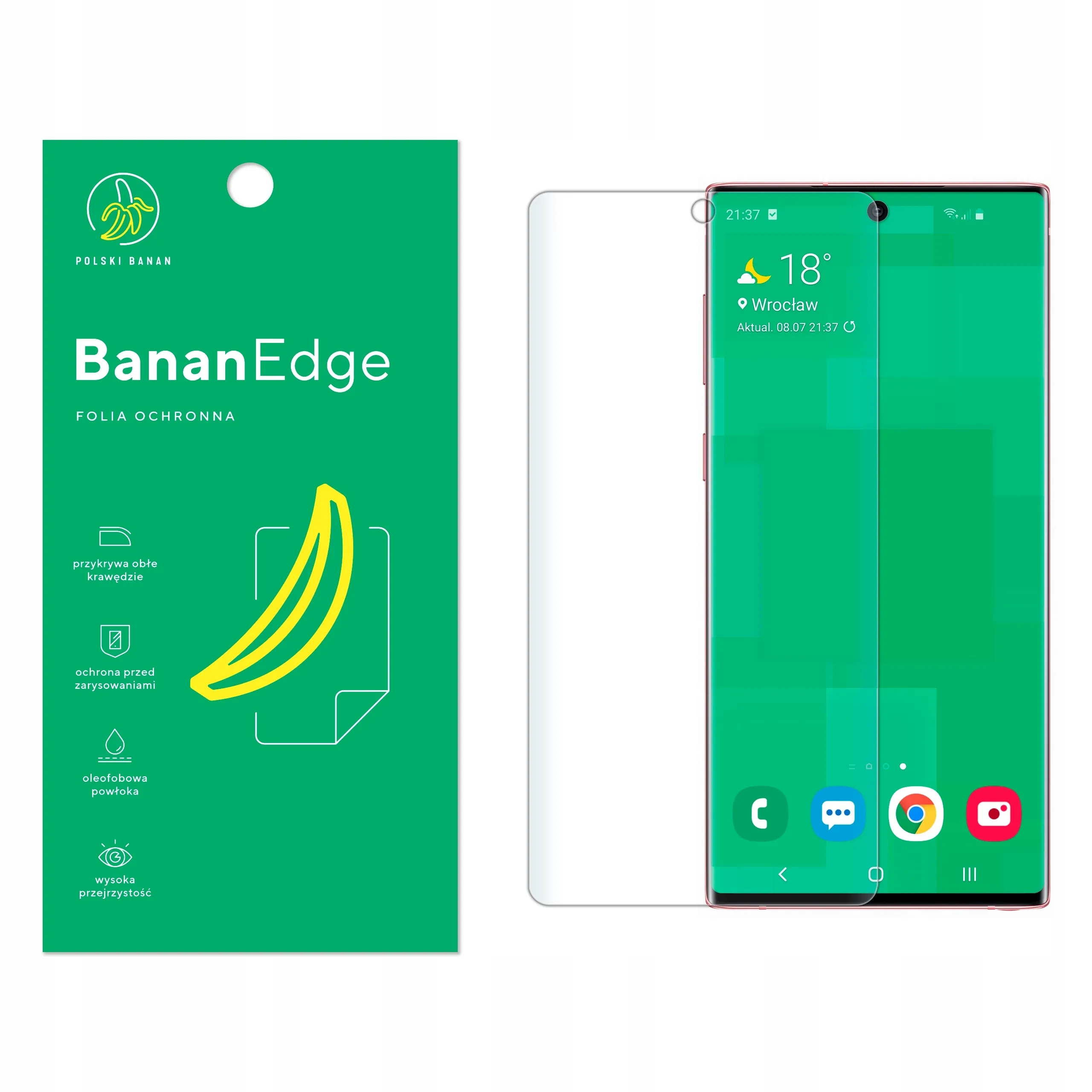 Folia ochronna Polski Banan BananEdge do Samsung Galaxy Note 10