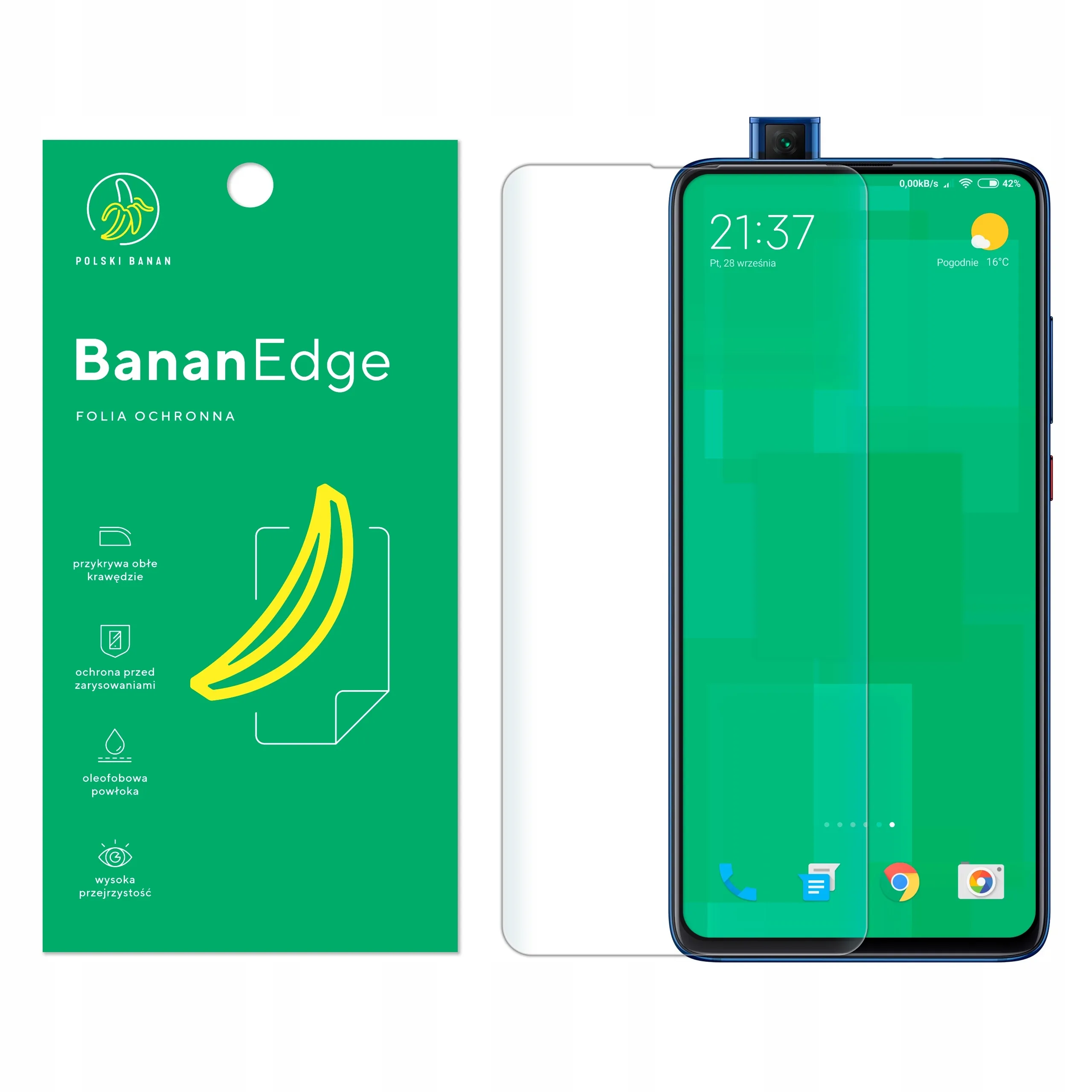 Folia ochronna Polski Banan BananEdge do Xiaomi Mi 9T
