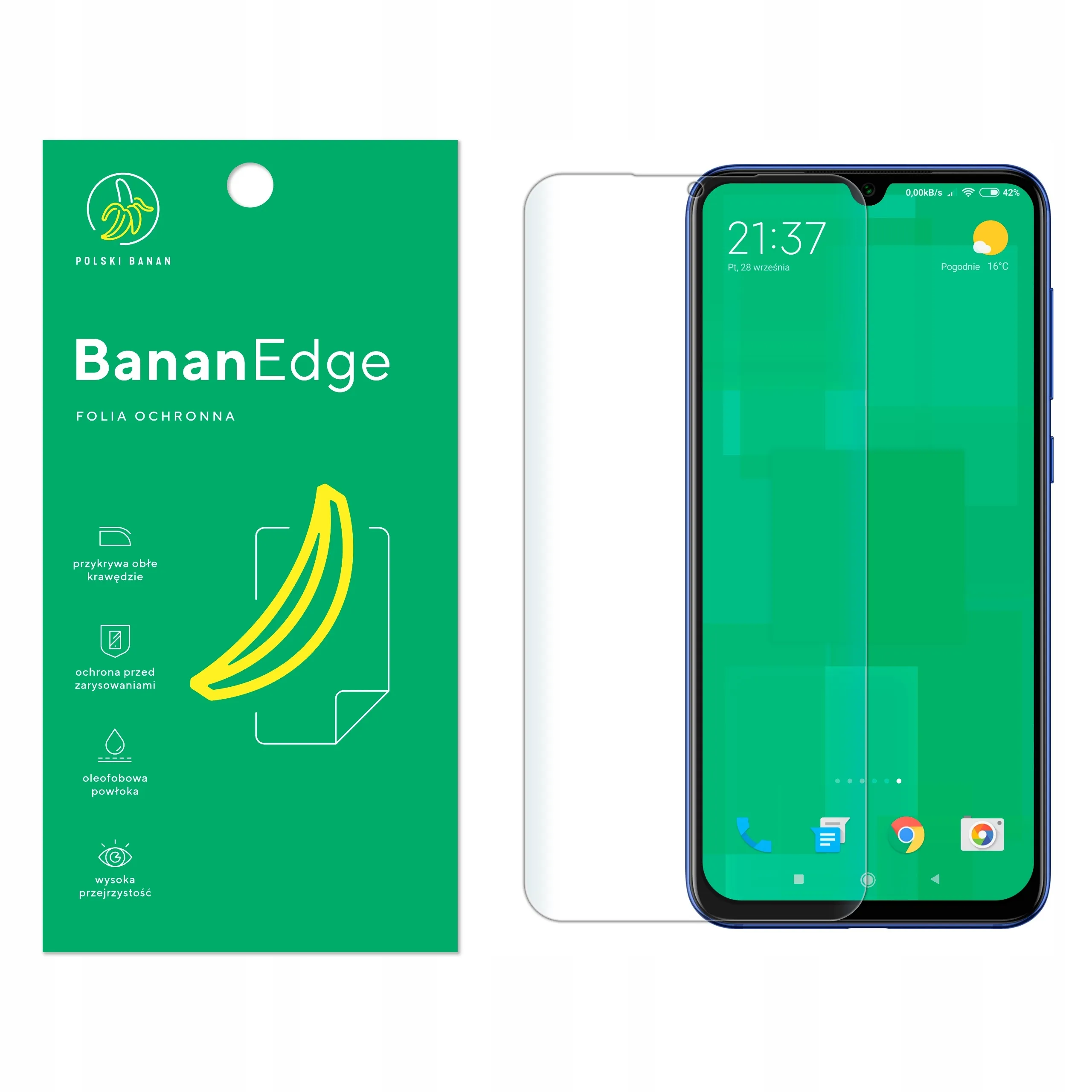Folia ochronna Polski Banan BananEdge do Xiaomi Mi 9 SE