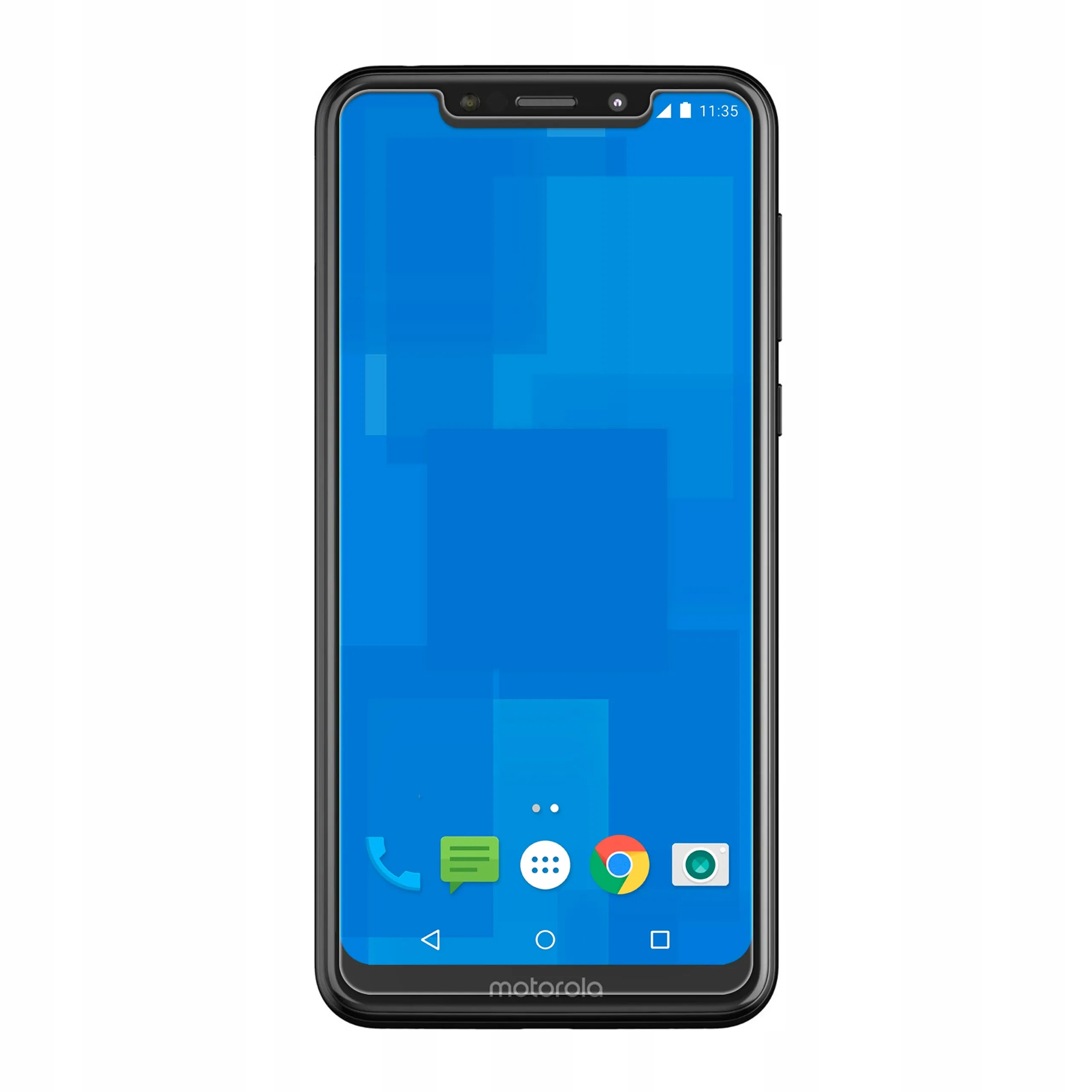Telefon Motorola One ze szkłem hybrydowym Polski Banan BananFlex