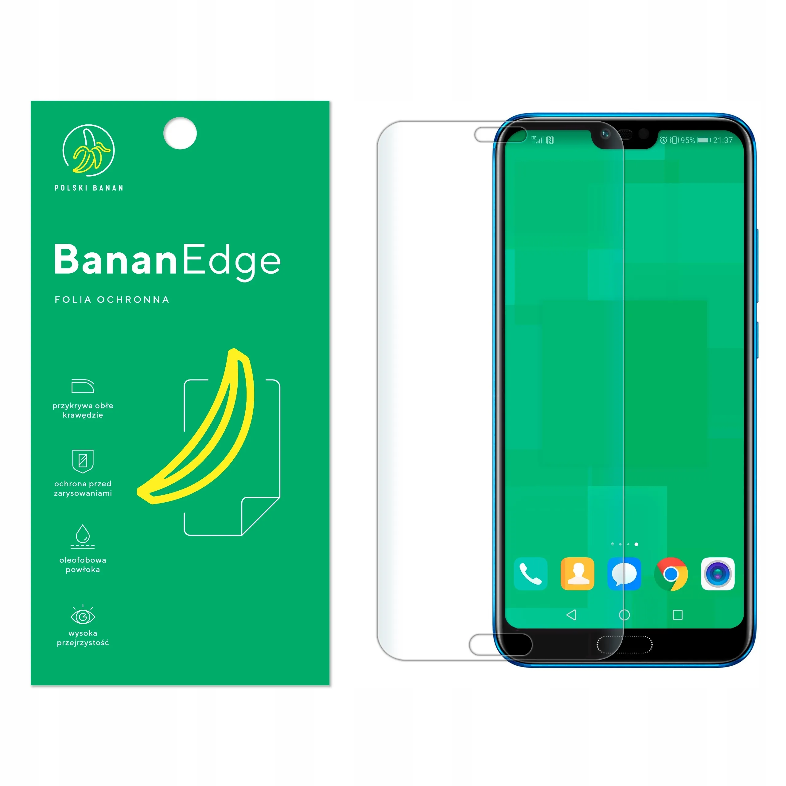 Folia ochronna Polski Banan BananEdge do Honor 10