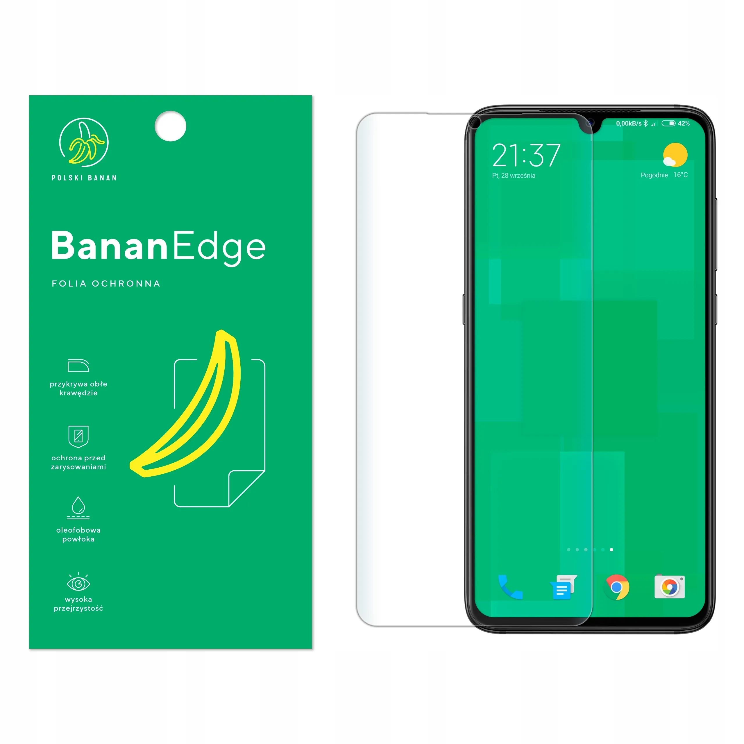 Folia ochronna Polski Banan BananEdge do Xiaomi Mi 9