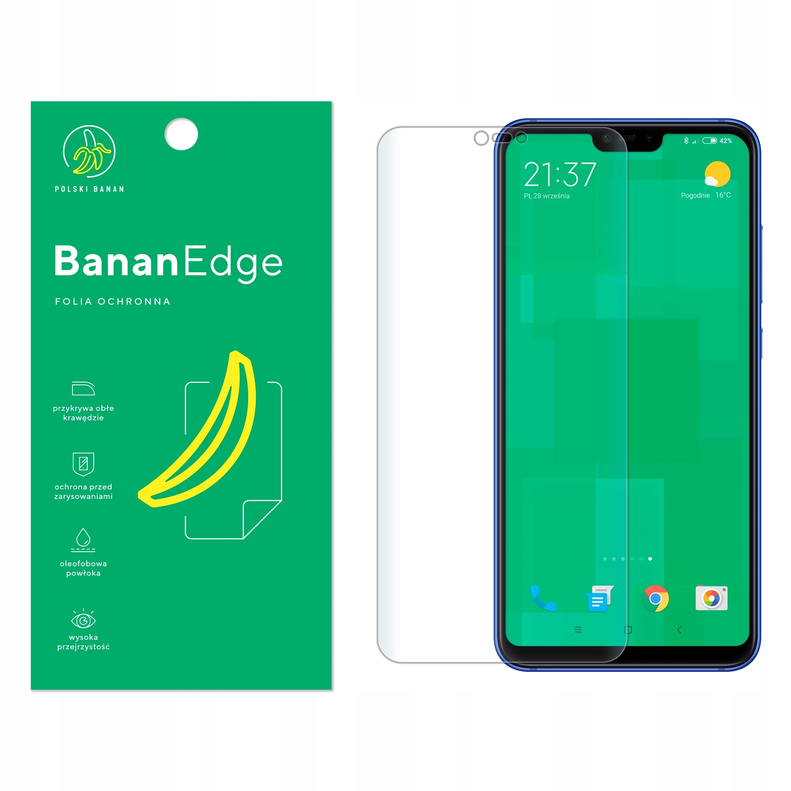 Folia ochronna Polski Banan BananEdge do Xiaomi Mi 8 Lite