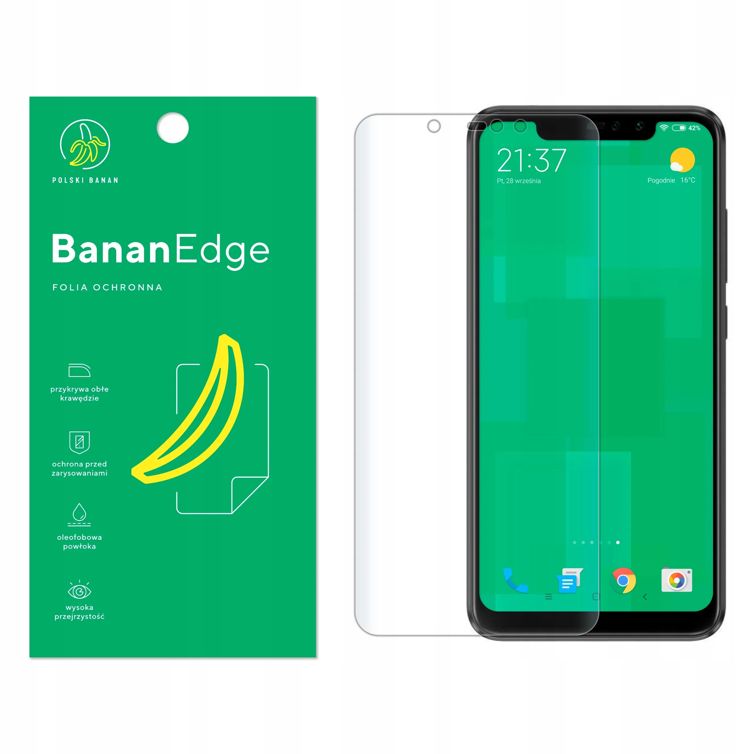Folia ochronna Polski Banan BananEdge do Xiaomi Redmi Note 6 Pro