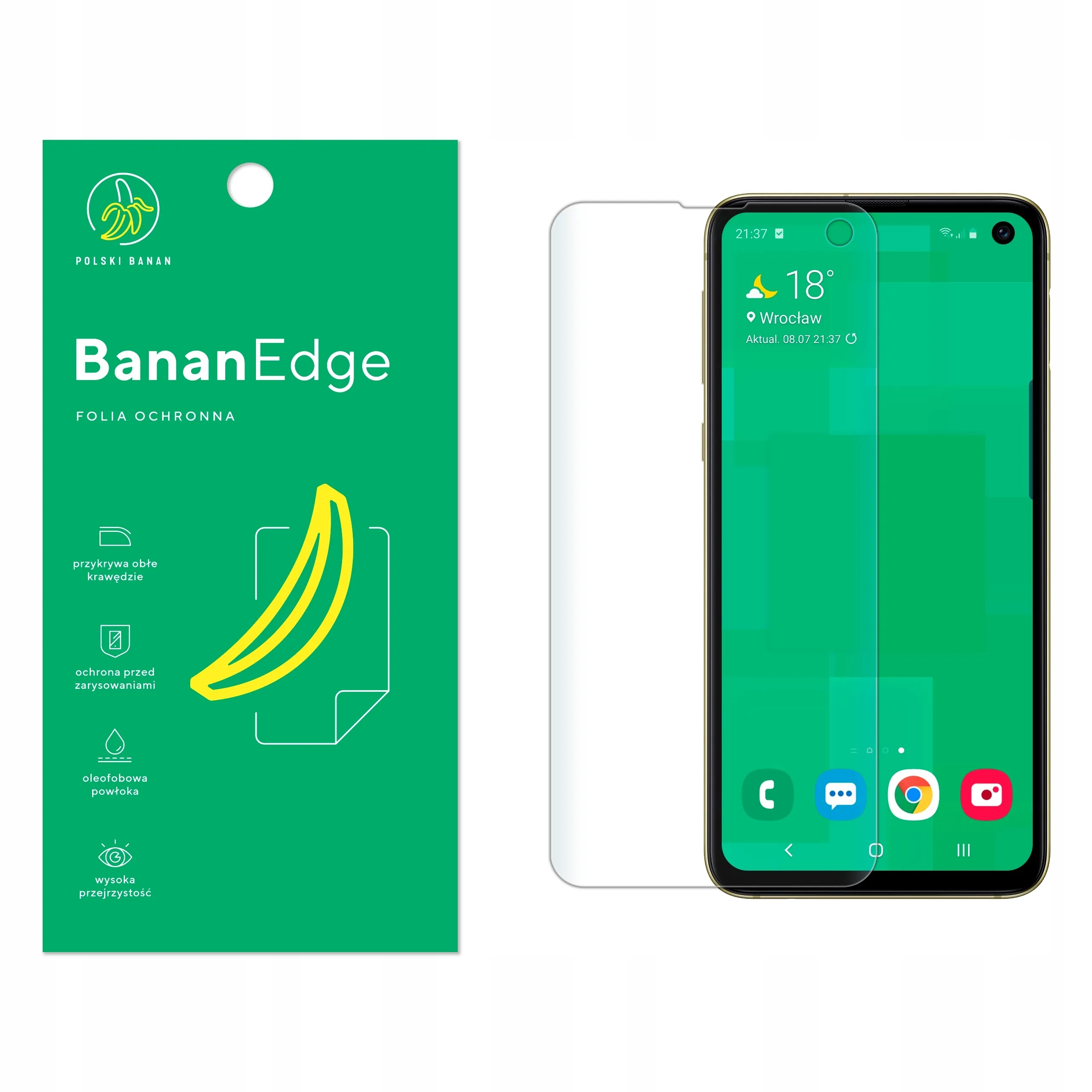 Folia ochronna Polski Banan BananEdge do Samsung Galaxy S10e