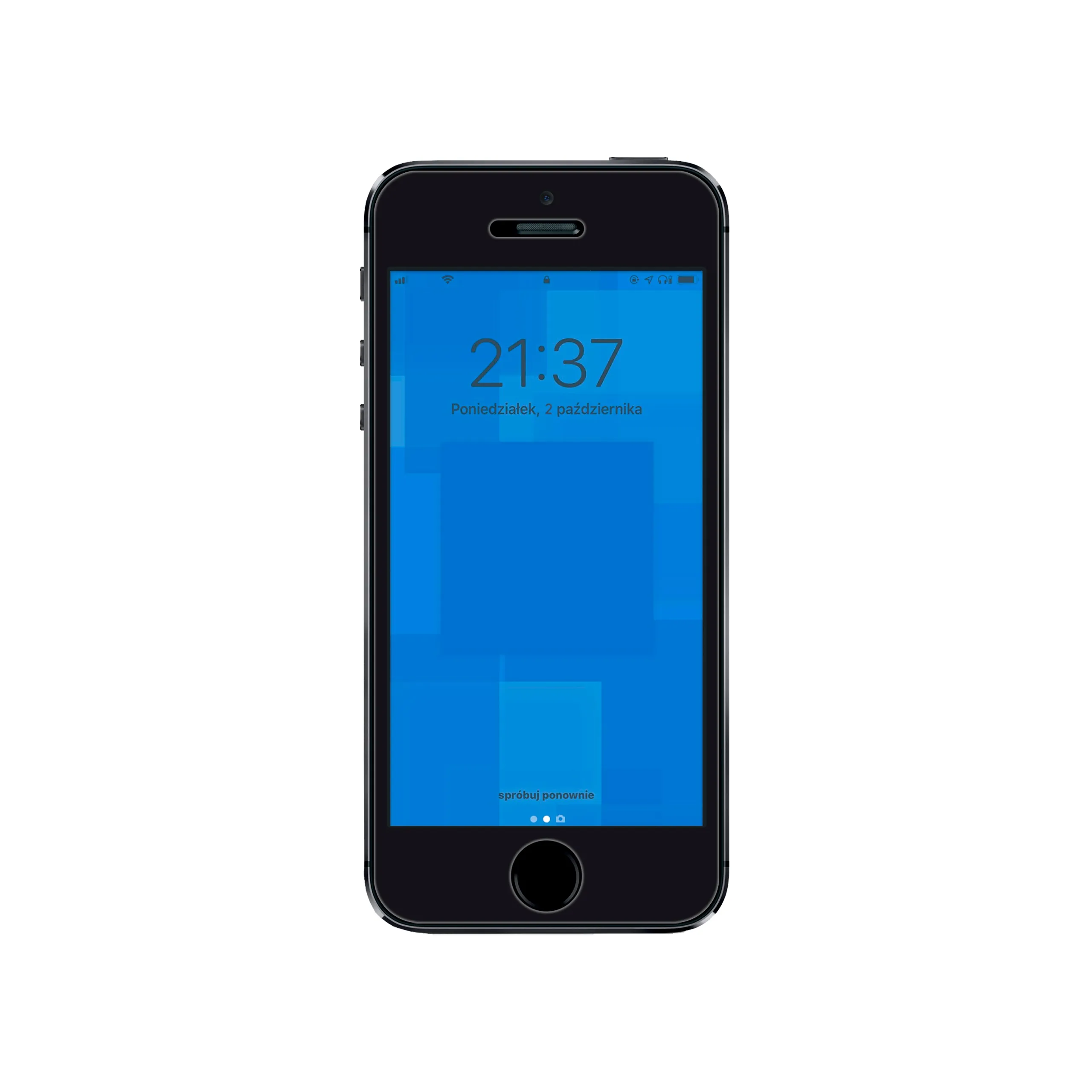 Telefon Apple iPhone 5 / 5s / 5c / SE ze szkłem hybrydowym Polski Banan BananFlex
