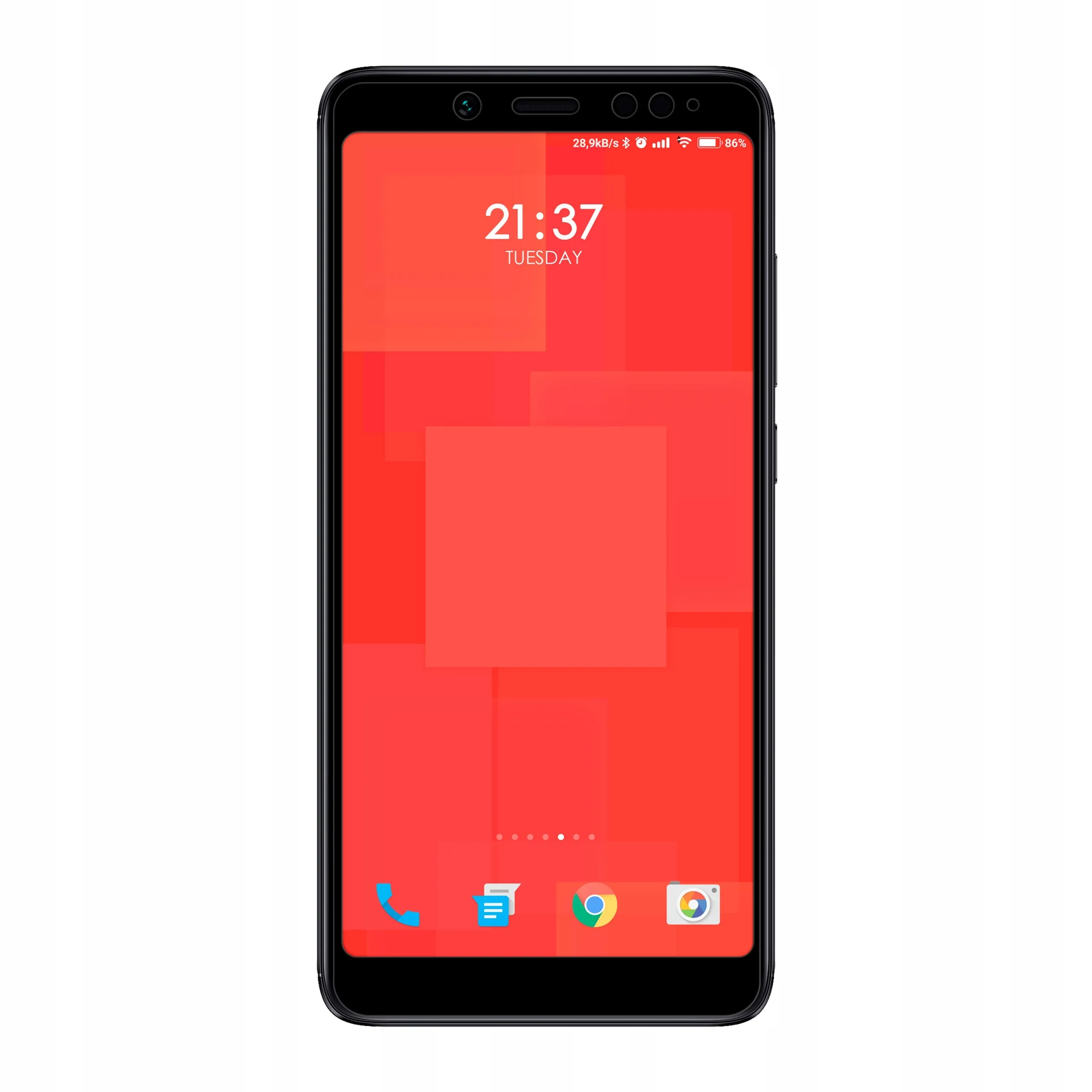 Telefon Xiaomi Redmi Note 5 ze szkłem hartowanym 3D Polski Banan BananGuard w kolorze czarnym