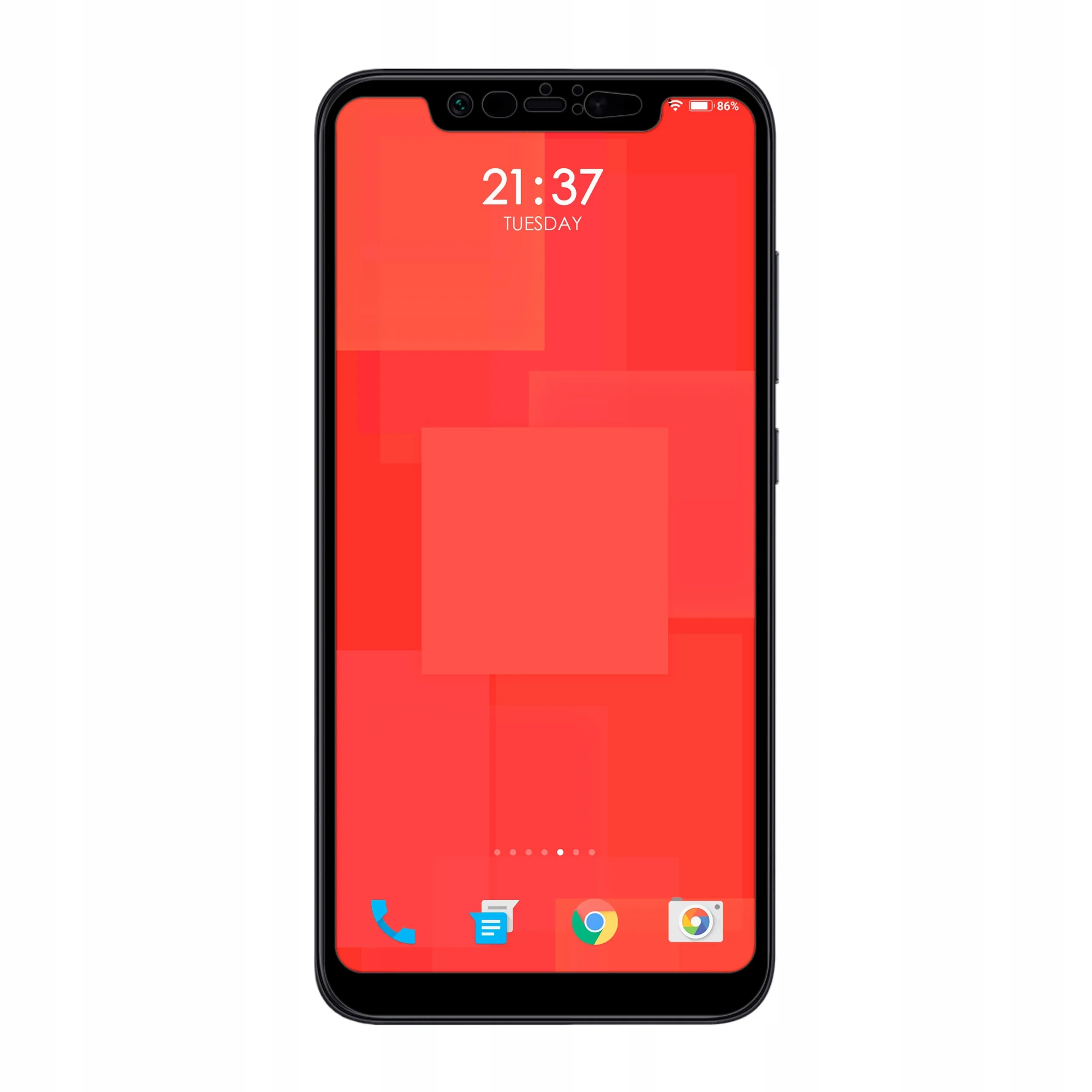 Telefon Xiaomi Mi 8 ze szkłem hartowanym 3D Polski Banan BananGuard w kolorze czarnym