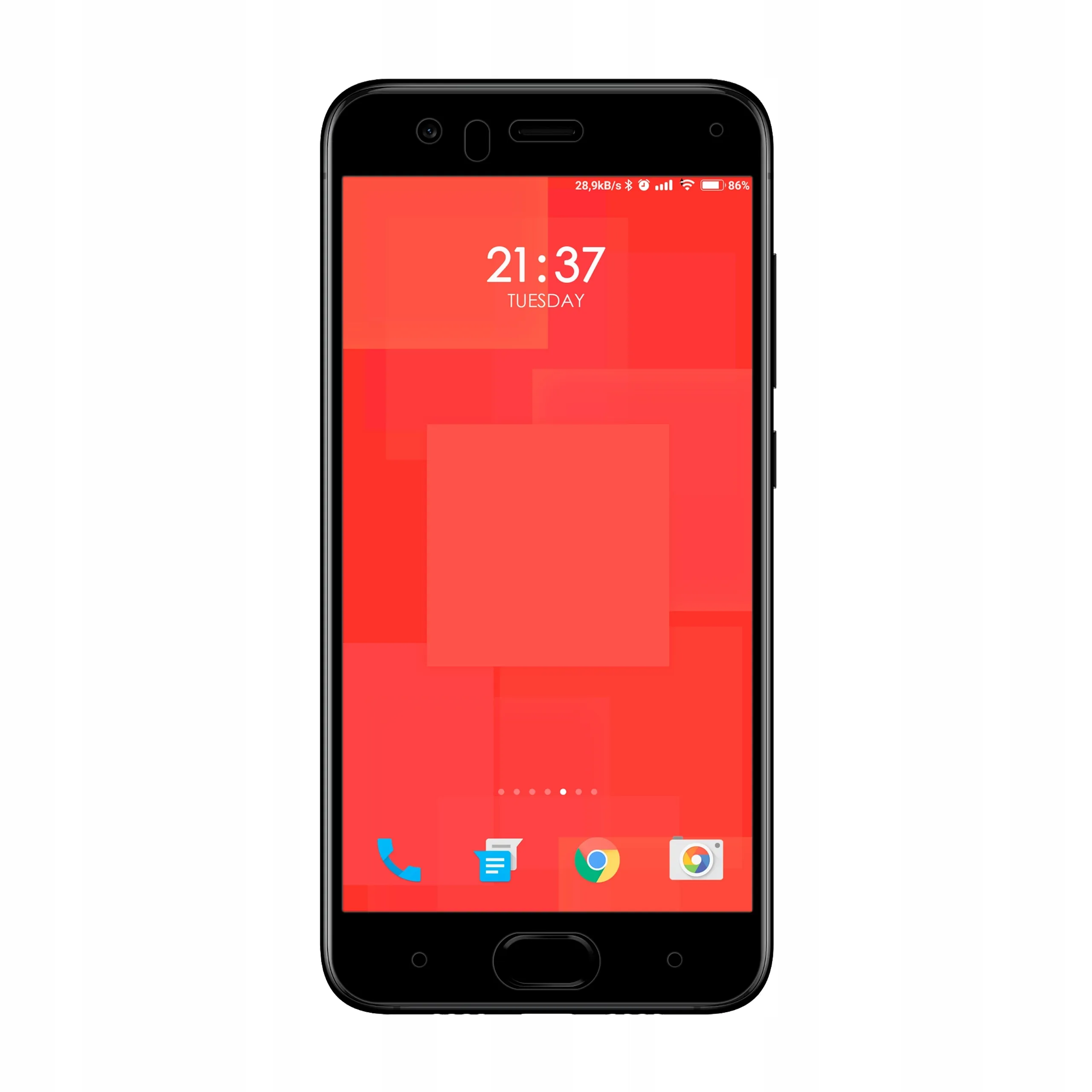 Telefon Xiaomi Mi 6 ze szkłem hartowanym 3D Polski Banan BananGuard w kolorze czarnym