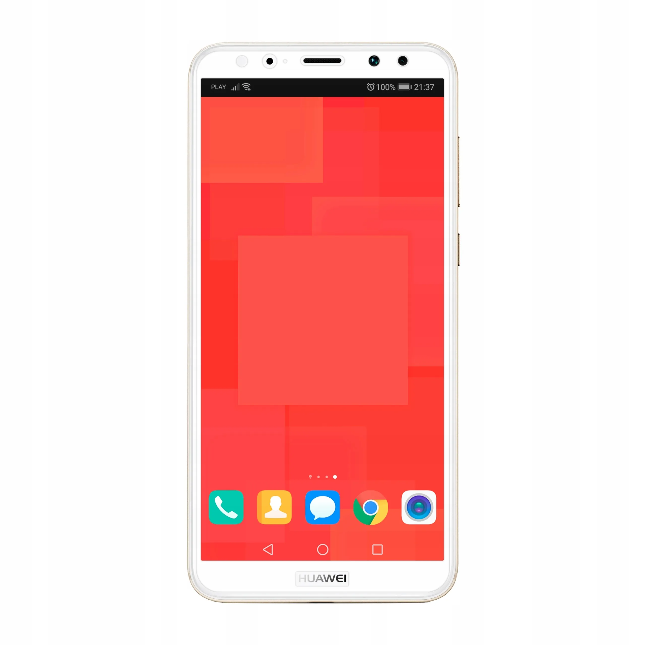 Telefon Huawei Mate 10 Lite ze szkłem hartowanym 3D Polski Banan BananGuard w kolorze białym