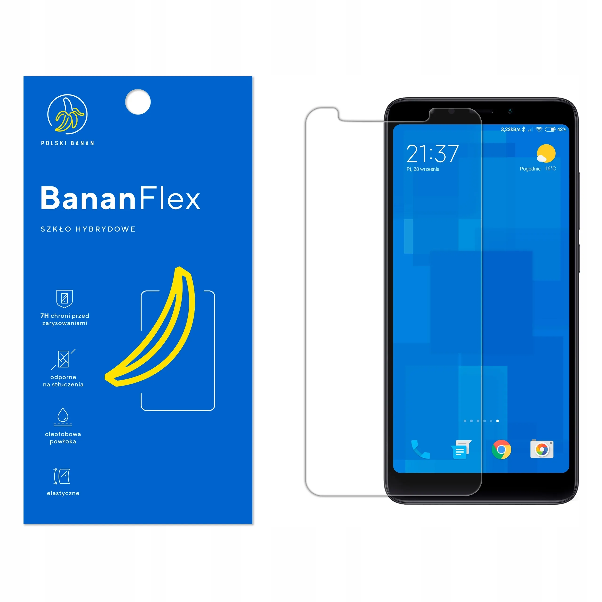 Szkło hybrydowe Polski Banan BananFlex do Xiaomi Redmi 5