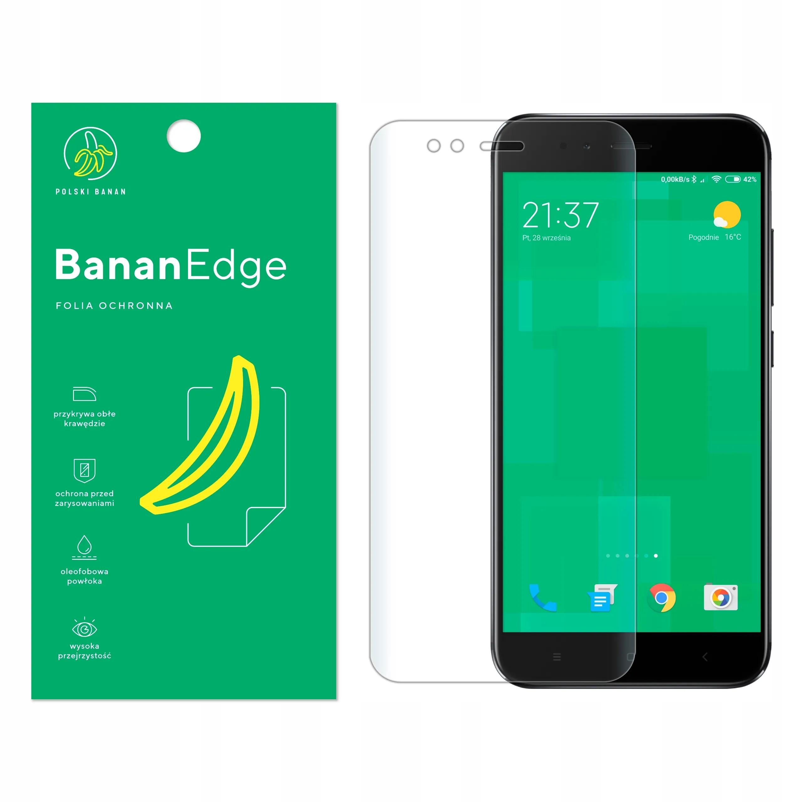 Folia ochronna Polski Banan BananEdge do Xiaomi Mi 5X / Mi A1