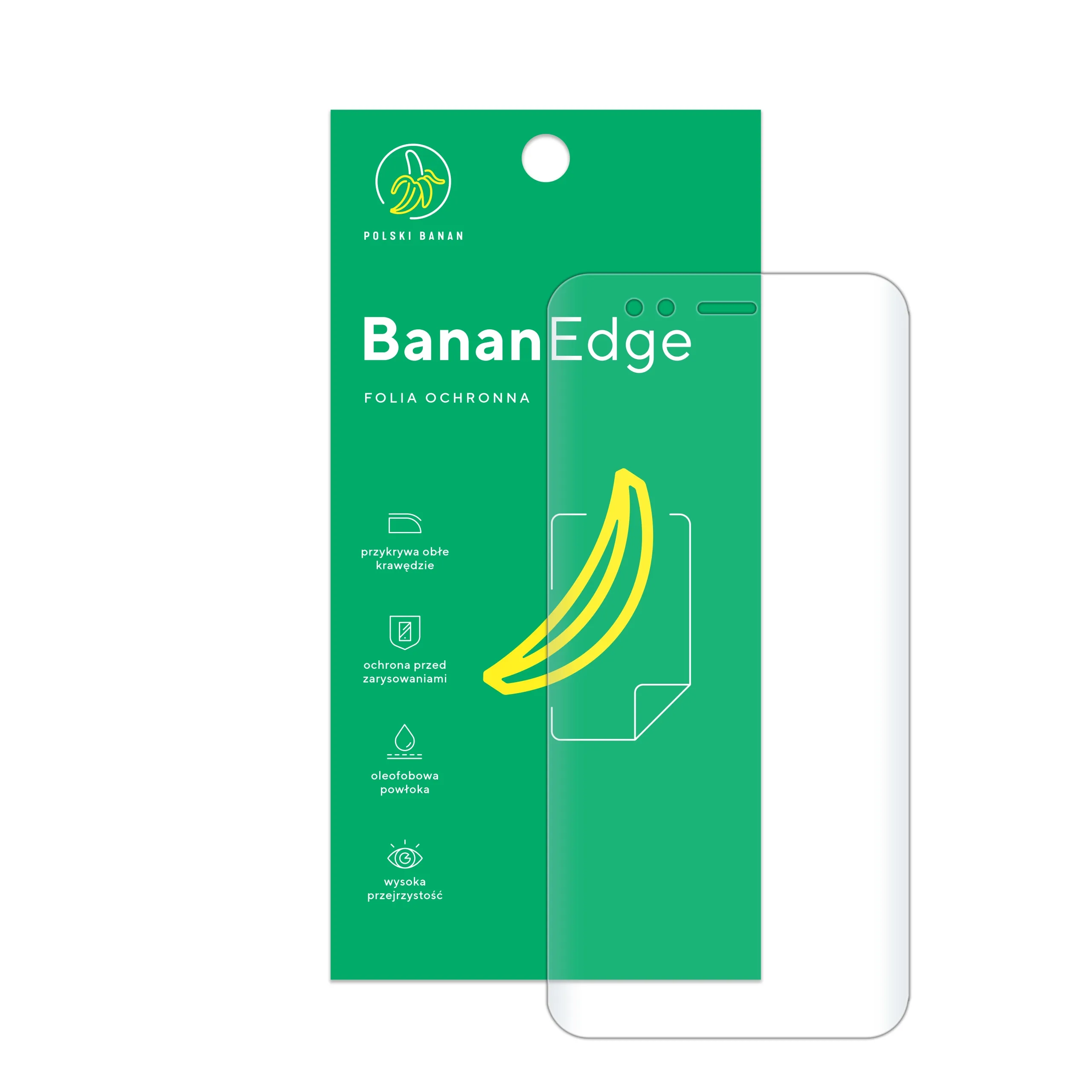 Folia ochronna Polski Banan BananEdge z opakowaniem do telefonu Xiaomi Mi 5X / Mi A1